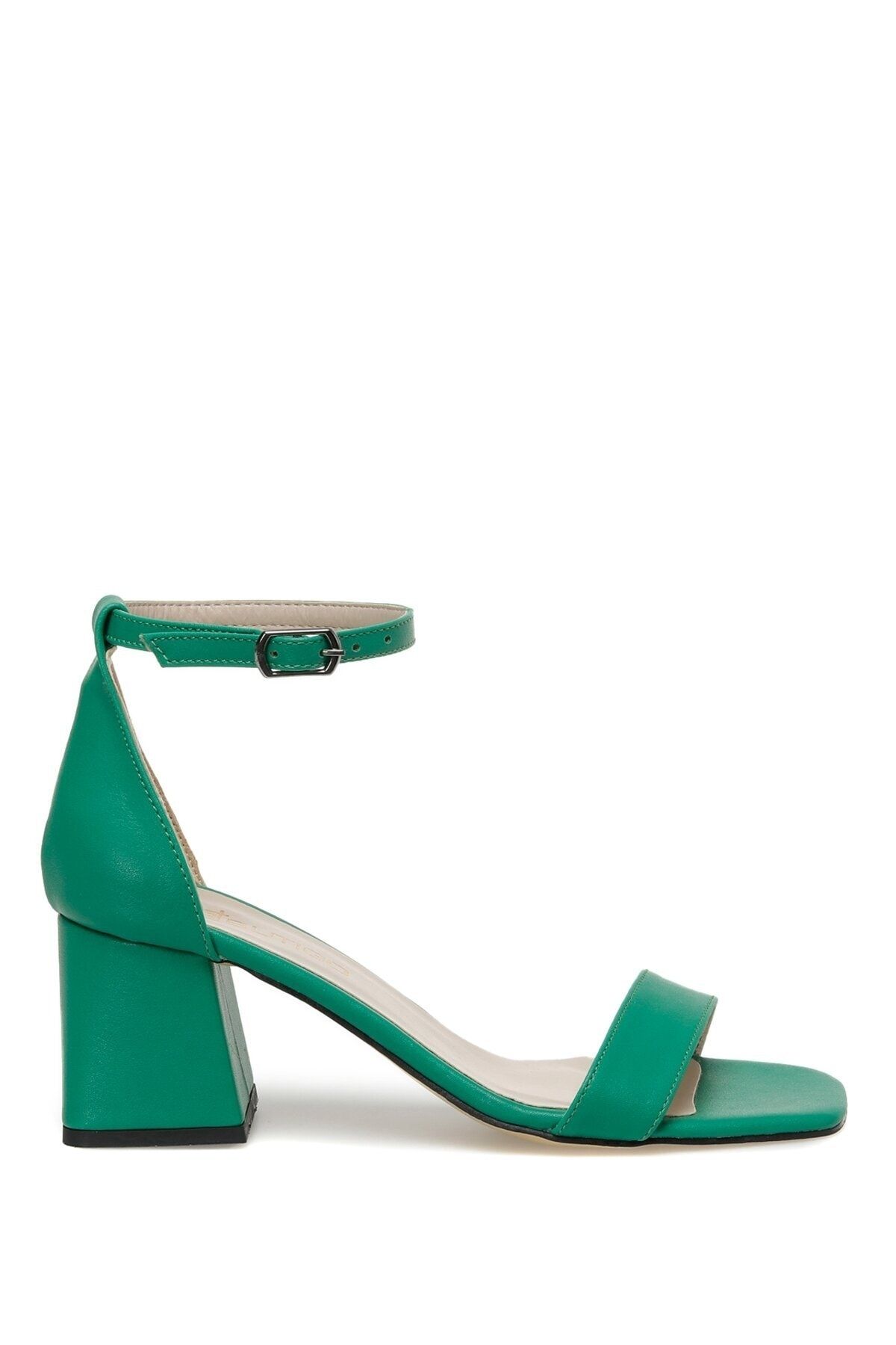 Butigo 3fx Yeşil Kadın Topuklu Sandalet
