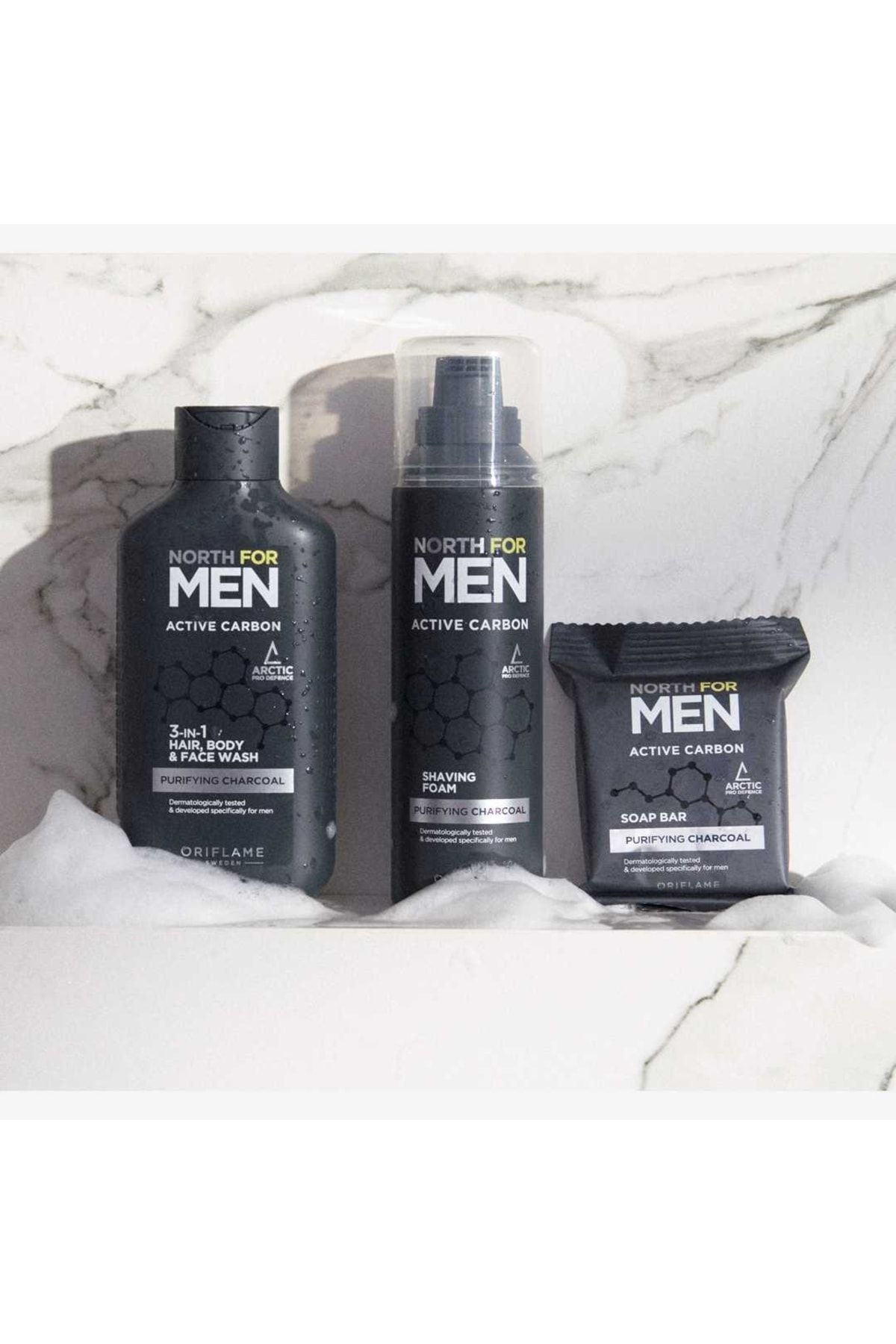 Oriflame North For Man Active Carbon Set