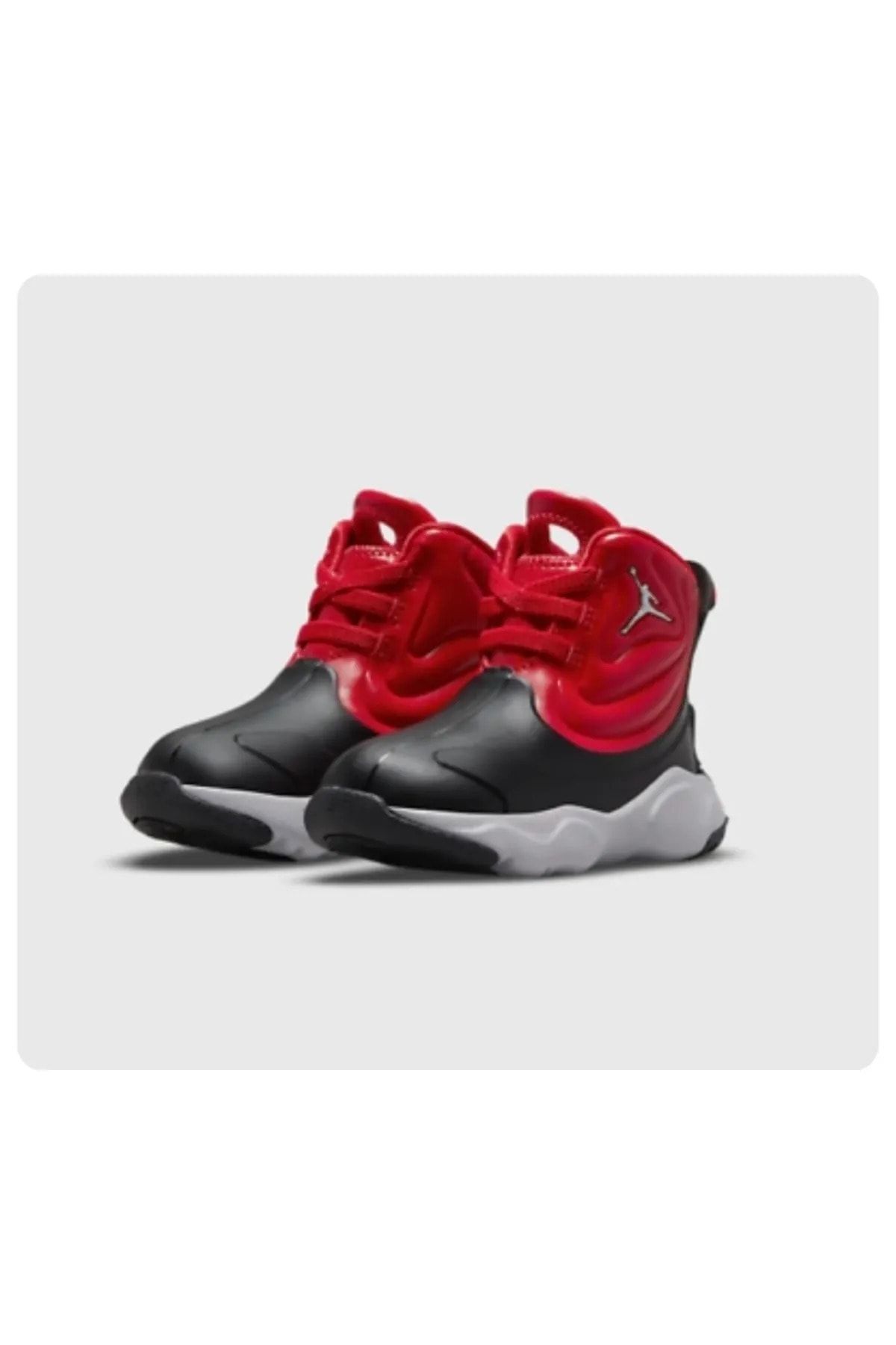 Nike Siyah - Air Jordan Toddler Rain Boots Red / Black Çocuk Yağmur Botu Ct5799-006