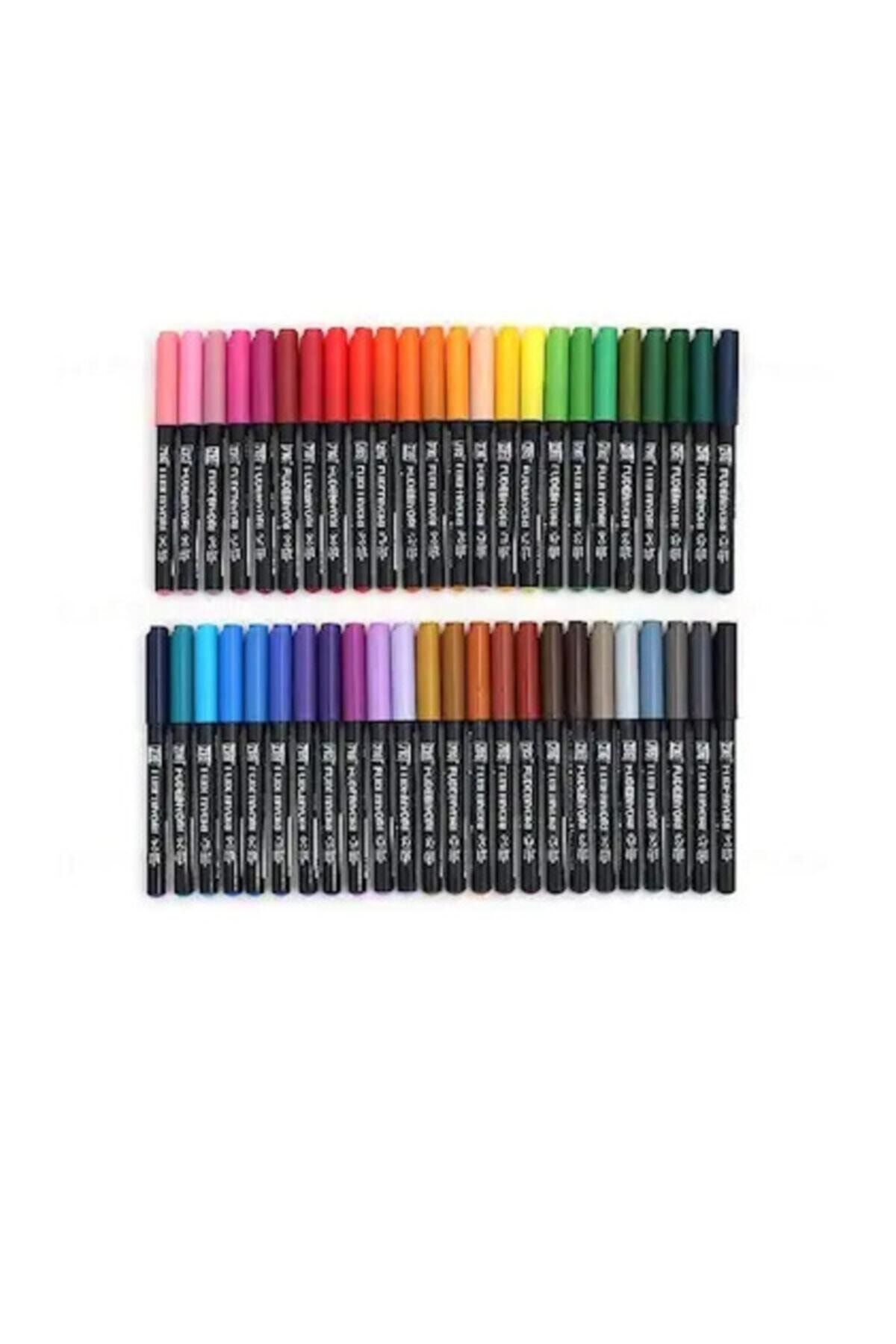 Zig Fudebiyori Brush Pen Fırça Uçlu Kalem Seti 36 Renk
