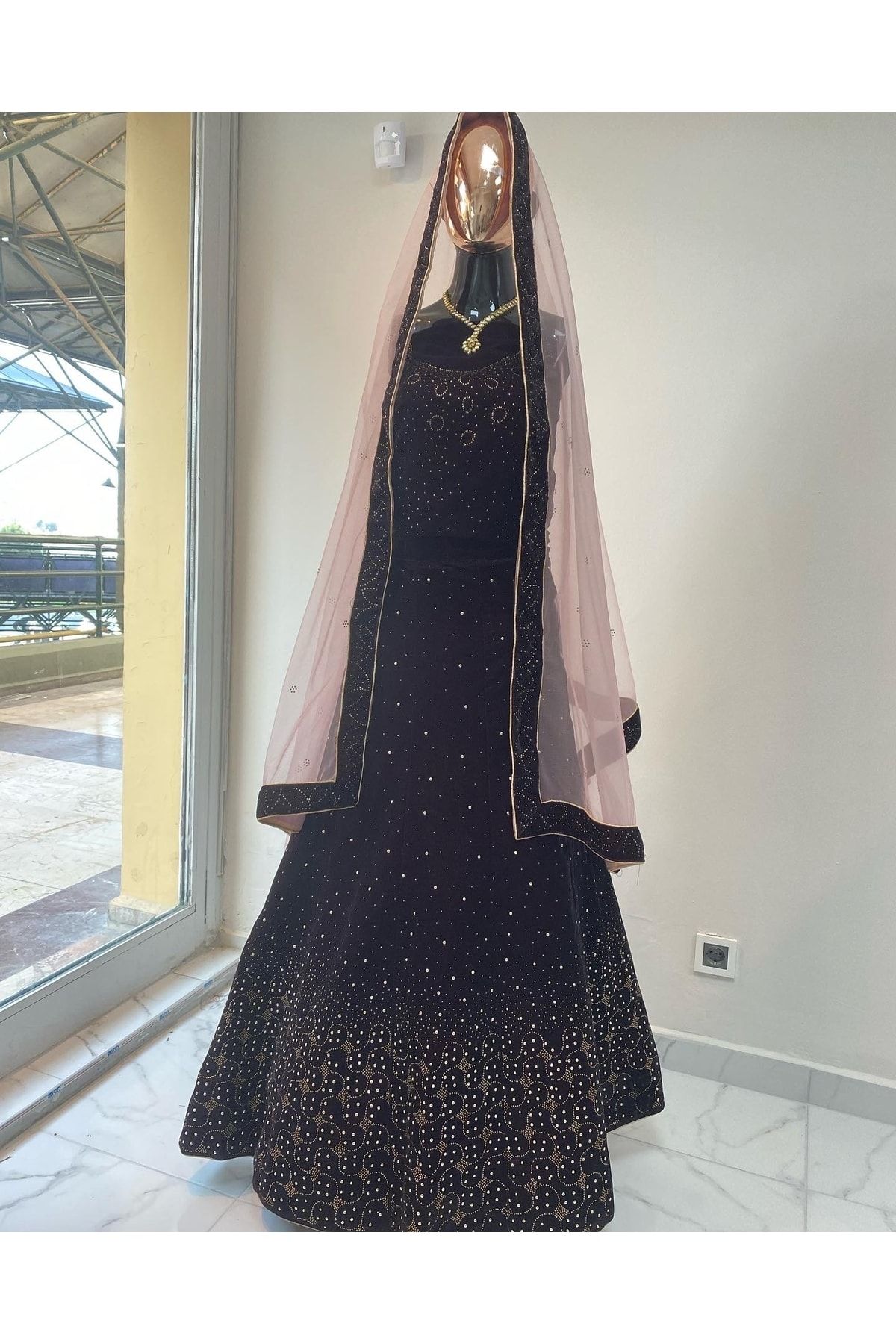 Aashiv's Collection Hint Elbisesi Kına Elbisesi