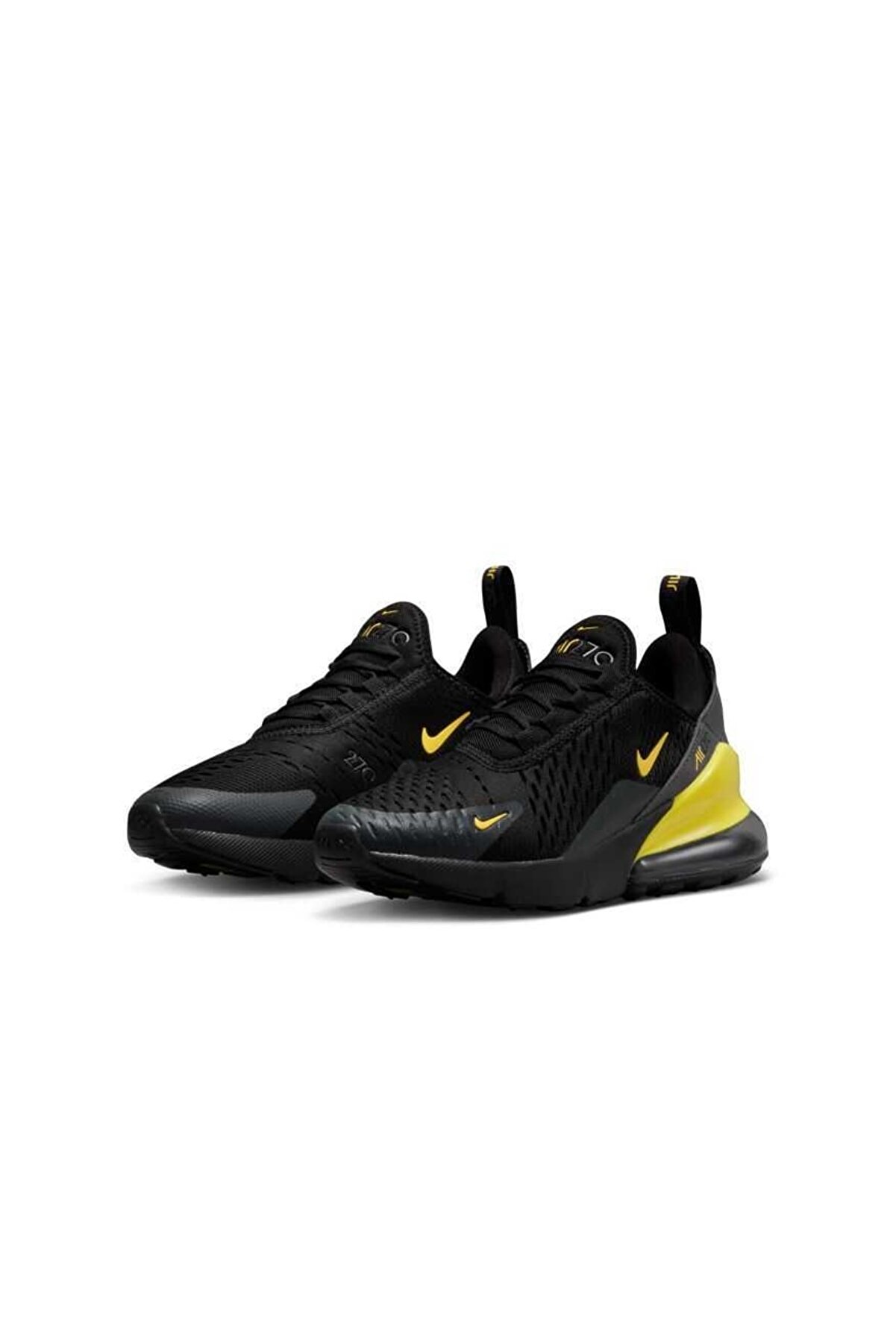 Nike Air Max 270 (gs) Kadın Siyah Renk Sneaker Ayakkabı