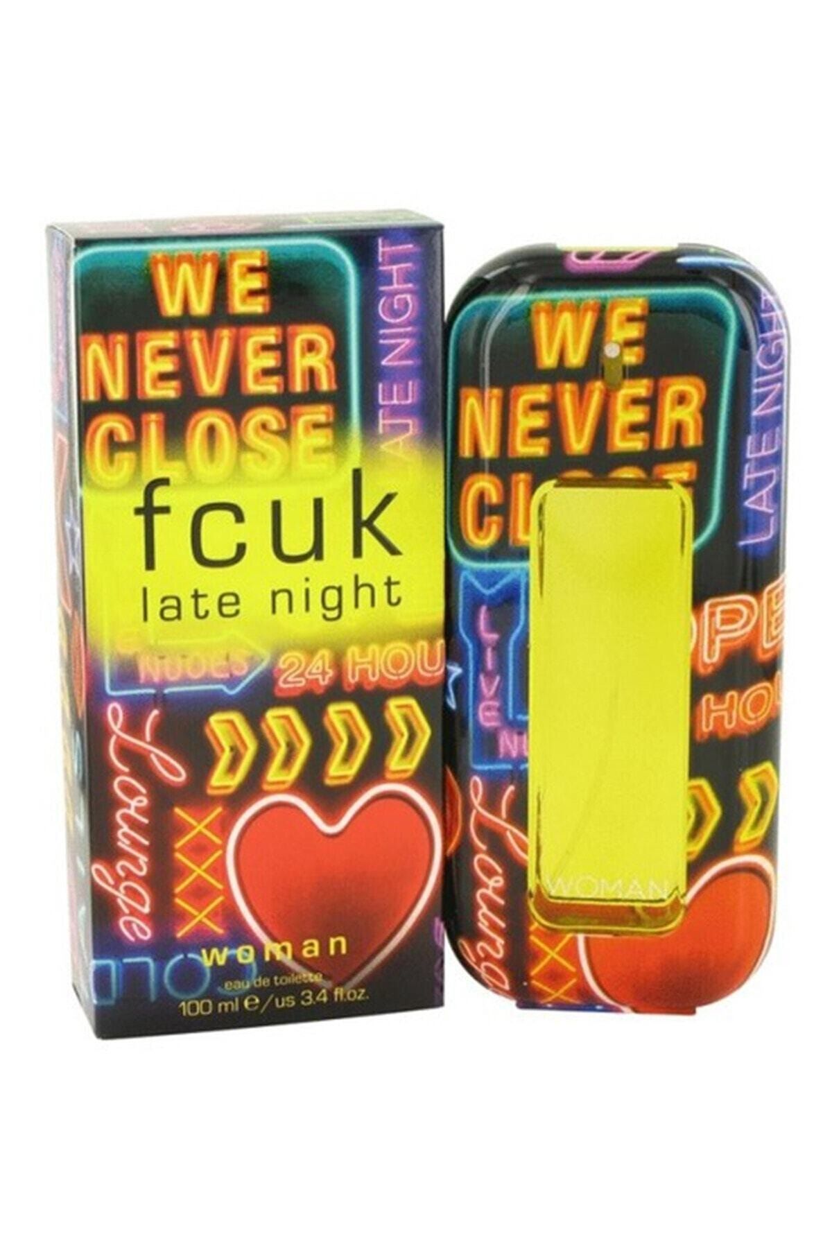 Fcuk Late Night Women Edt Spray 100ml. Vp. For Woman - Kadın 870283006651