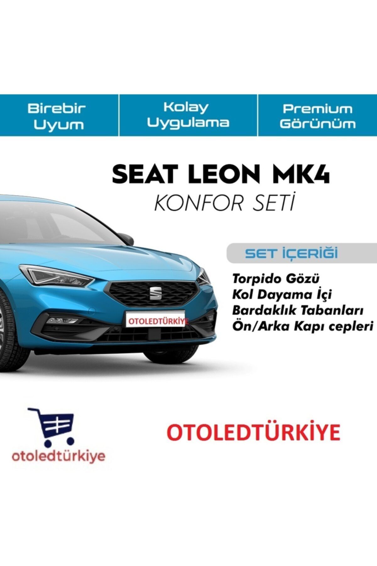 GRAFİCAR Seat Leon Mk4 Iç Konfor Seti 2021+