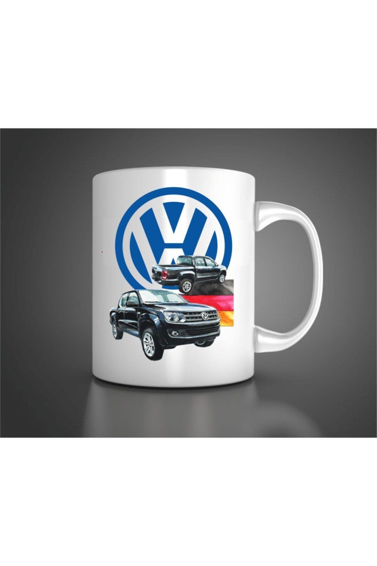 Açık Garaj Volkswagen Amarok Baskılı Porselen Kupa