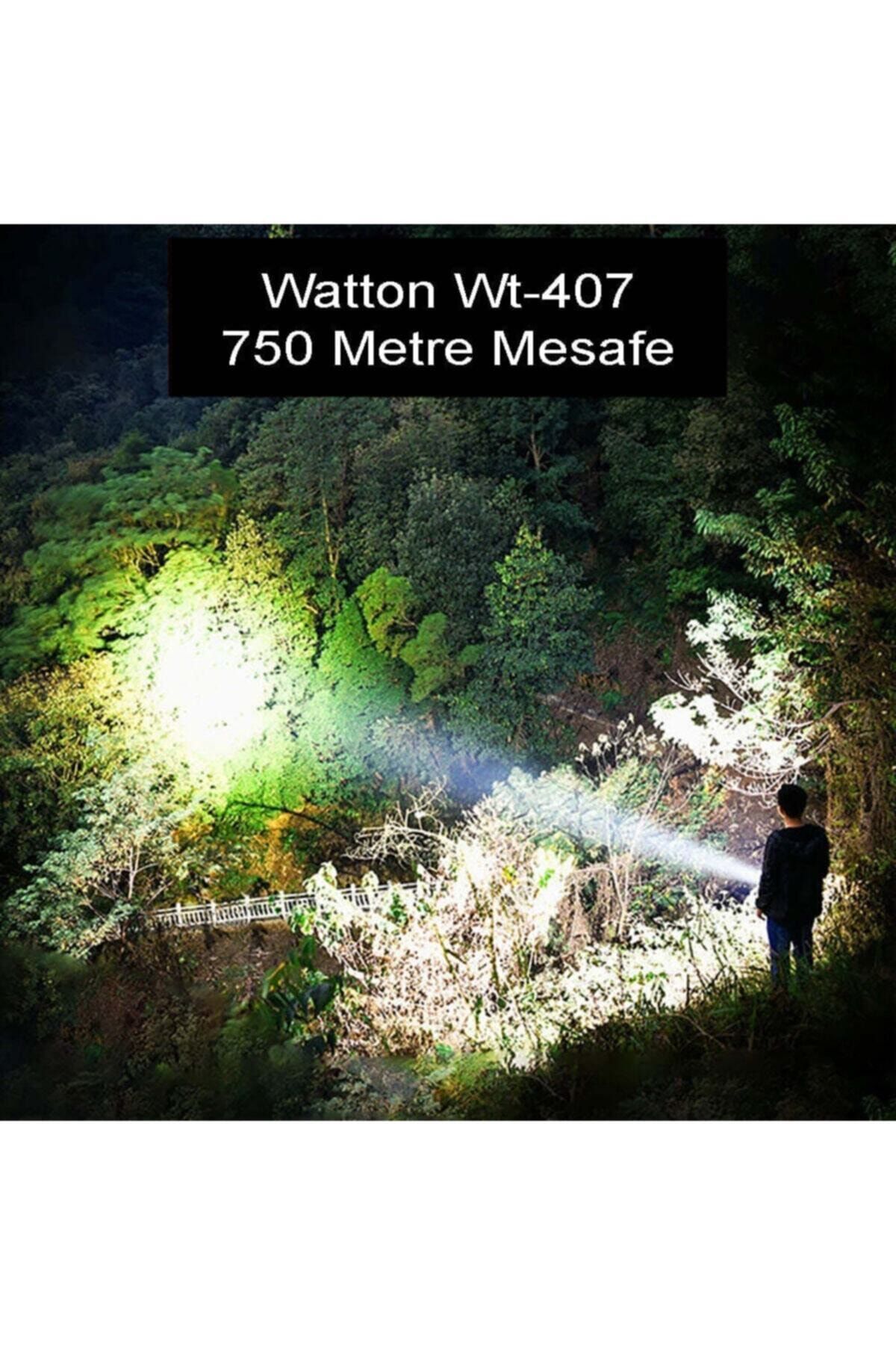 Watton En Yüksek Işık En Fazla Dayanıklı Büyük Fener Wt-407