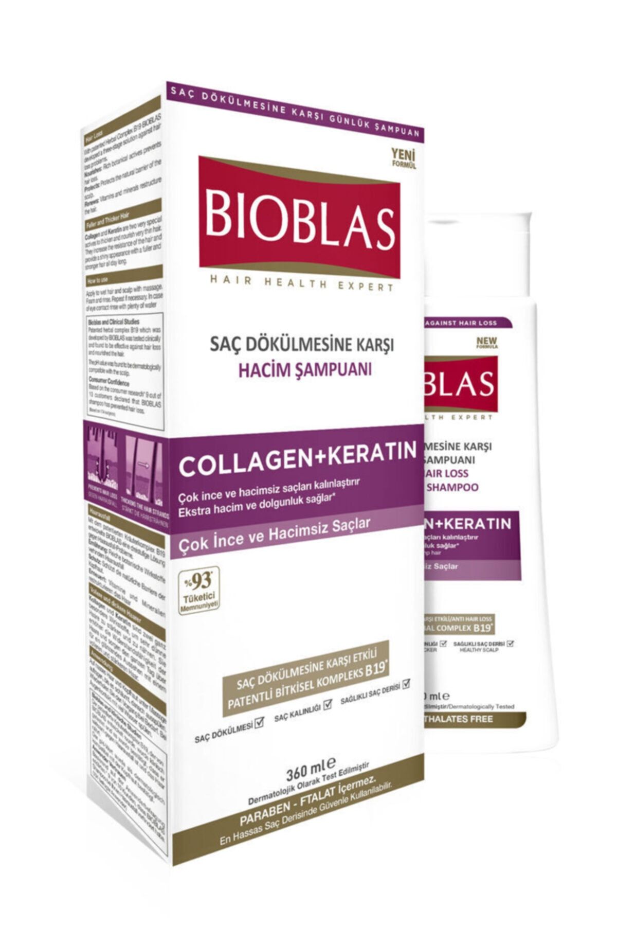 Bioblas Bıoblas Collagen+keratin Şamp.360ml