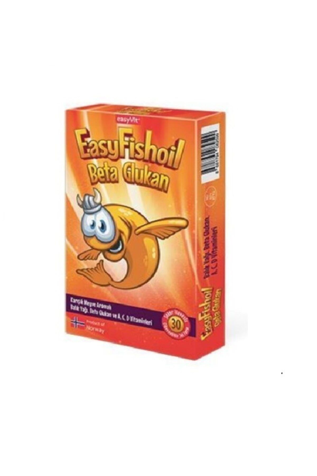 Easy Fishoil Easyfishoil Beta Glukan Karışık Meyve Aromalı 30 Jel Tablet