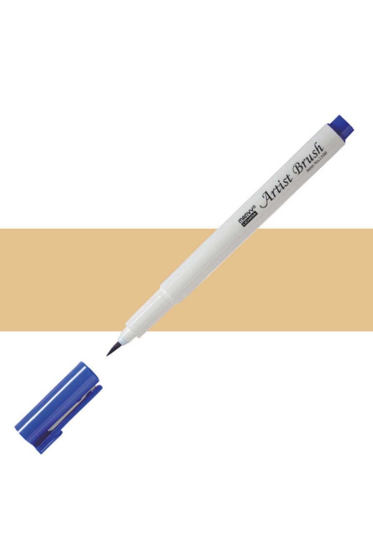Marvy Brush Pen Fırça Kalem Beıge