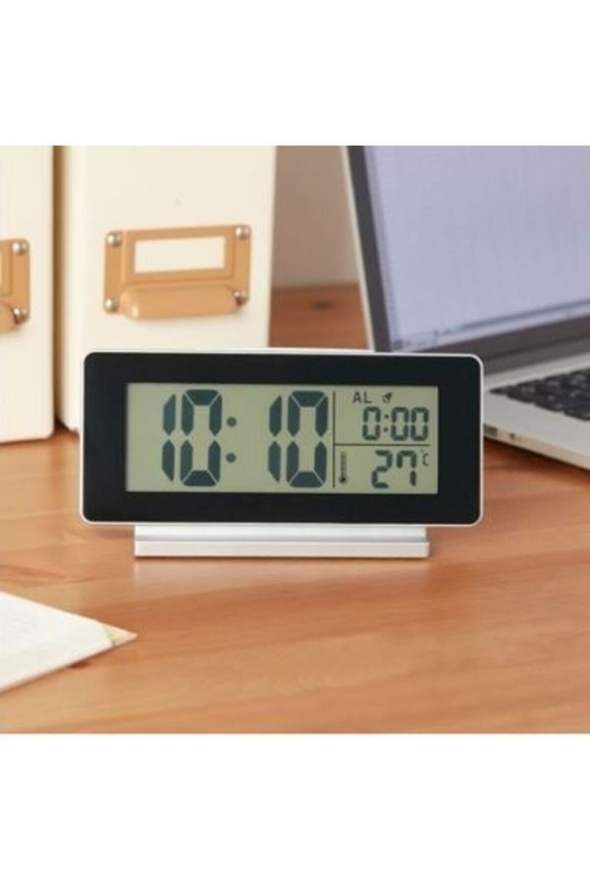IKEA Fılmıs Çok Fonksiyonlu Dijital Masa Saati Saat Termometre Alarm