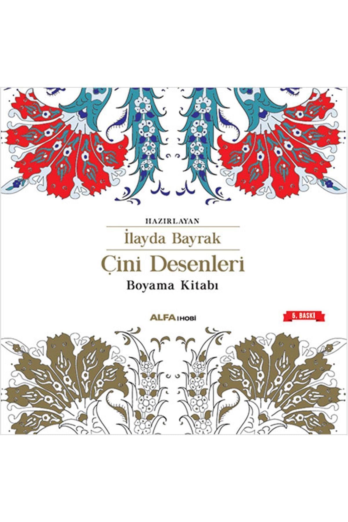 Alfa Yayınları Çini Desenleri Boyama Kitabı