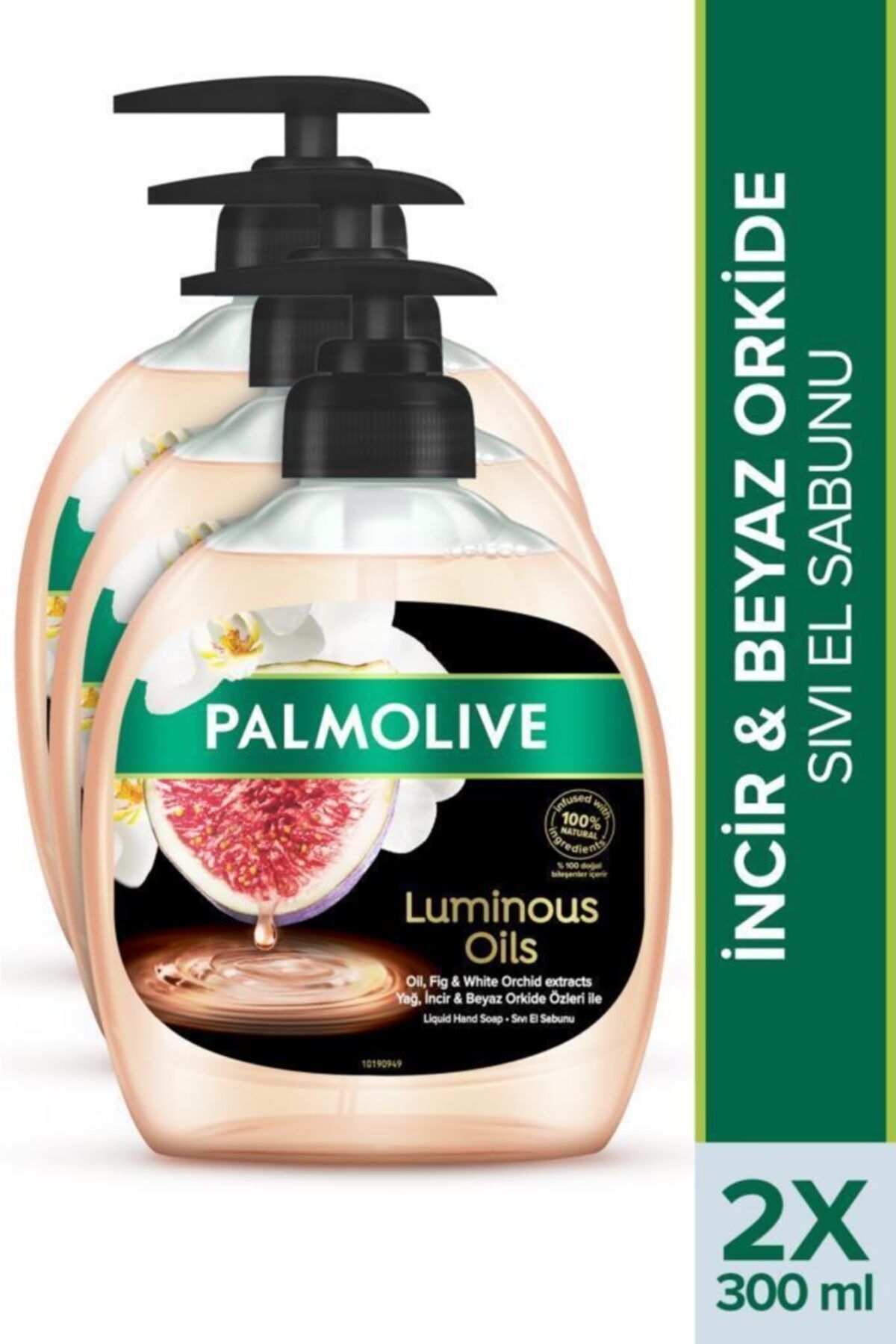 Palmolive Luminous Oils İncir & Beyaz Orkide Özleri Sıvı El Sabunu 3 x 300 ml