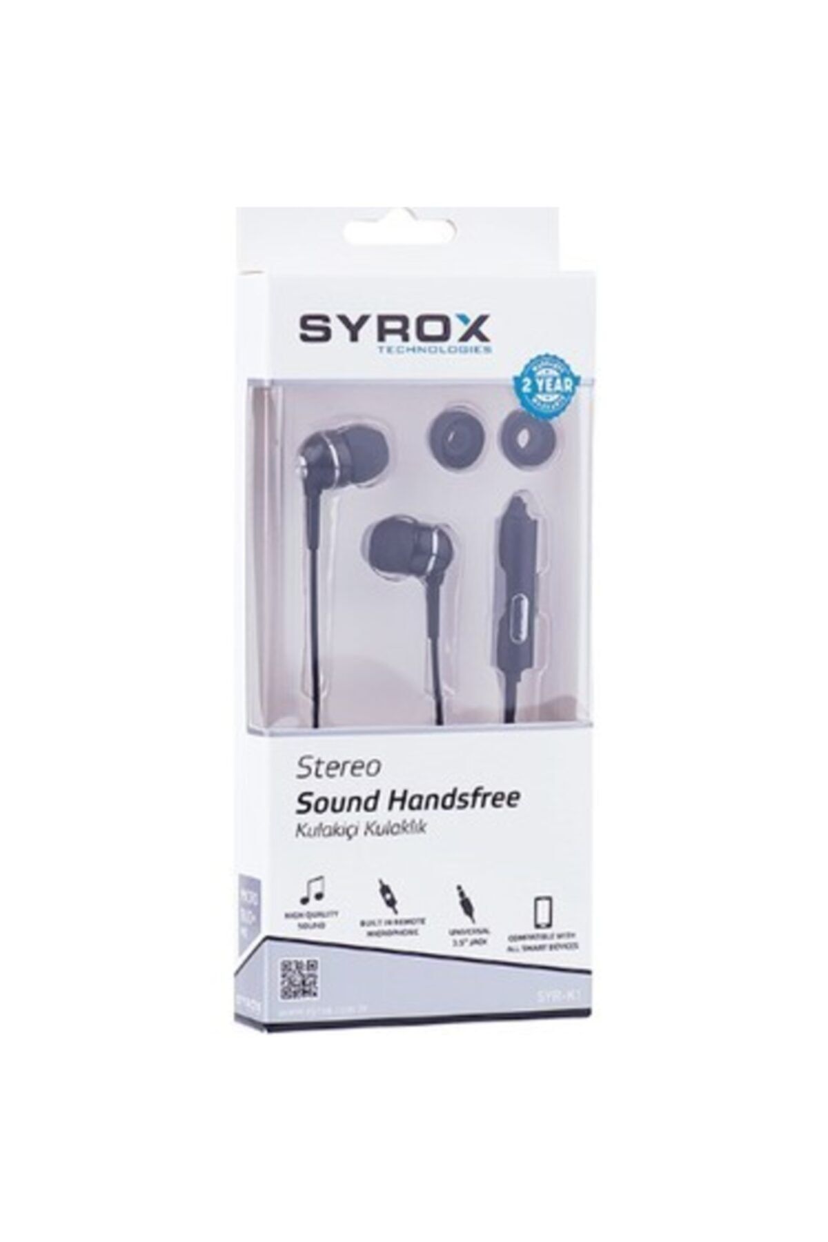 Syrox K1 Stereo Kulak Içi Kulaklık