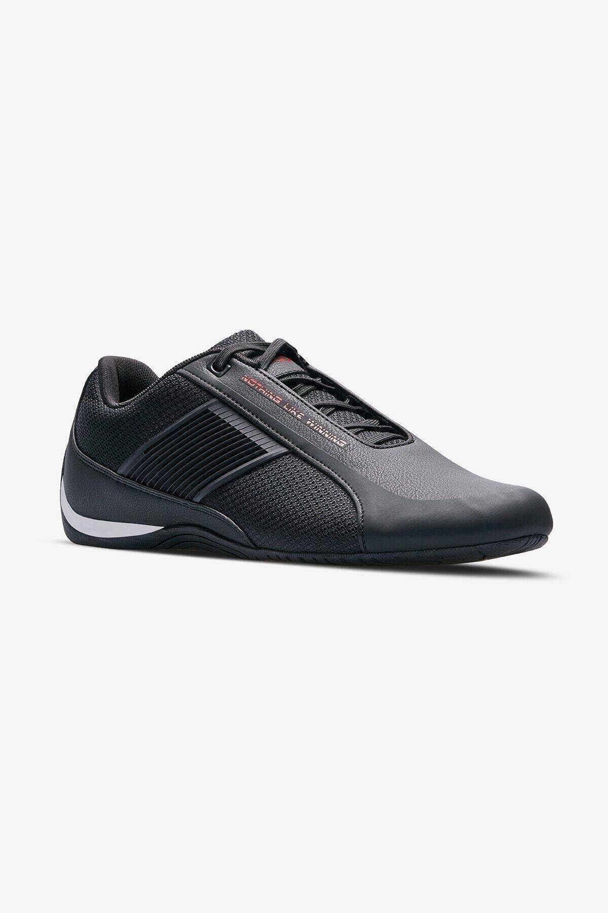Lescon Çakır Shoes Siyah Sailer-2 Erkek Sneaker Ayakkabı