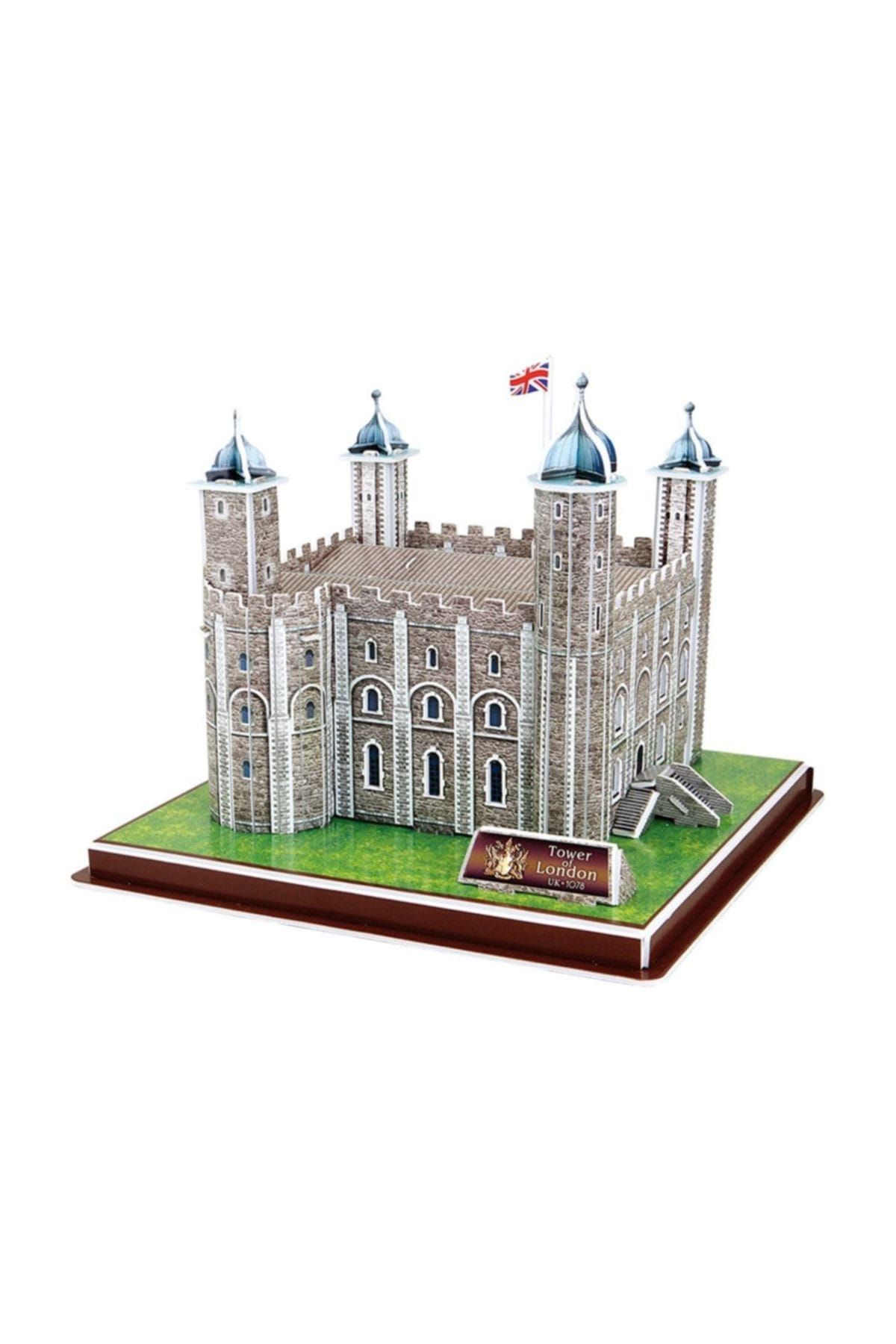 Cubic Fun Puzzle Londra Kulesi, İngiltere 40 Parça 3D Karton Maket Puzzle /