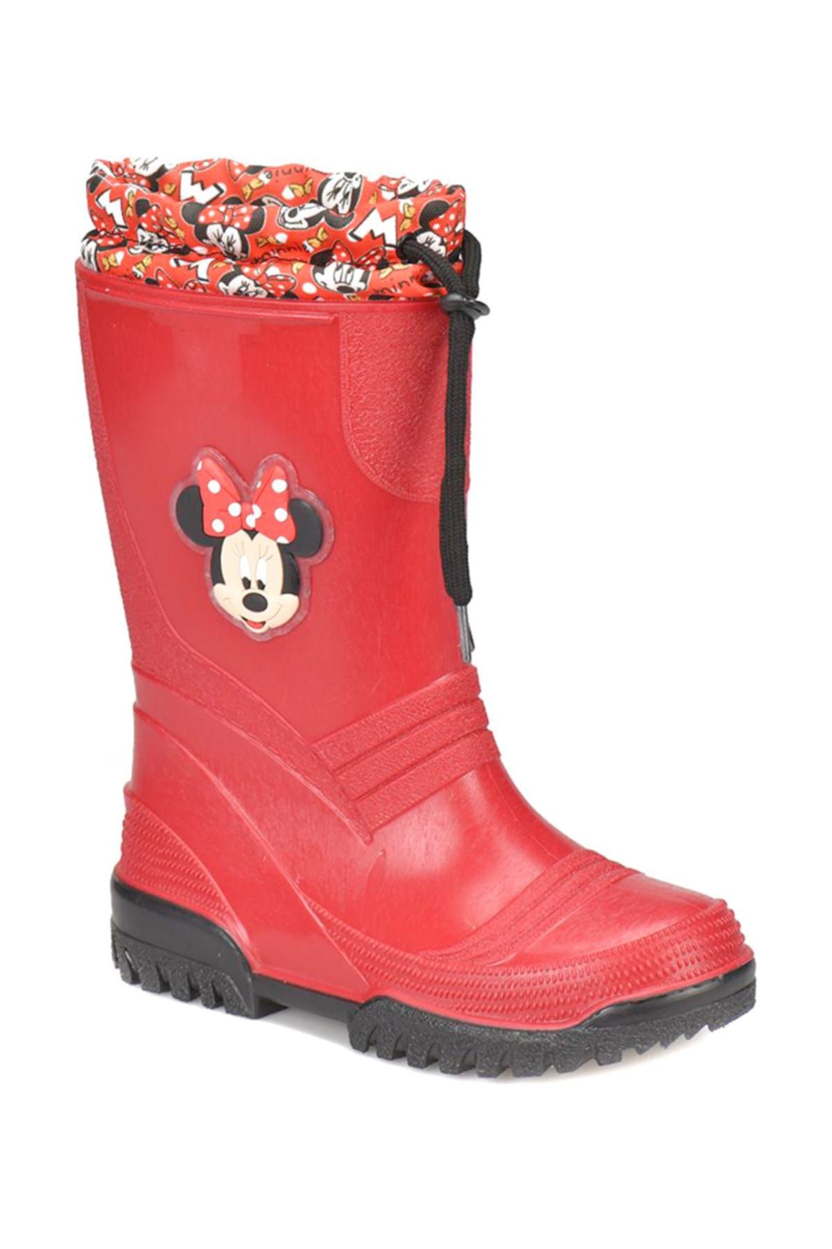 Mickey Mouse Mani Kırmızı Kız Çocuk Bot 100337826