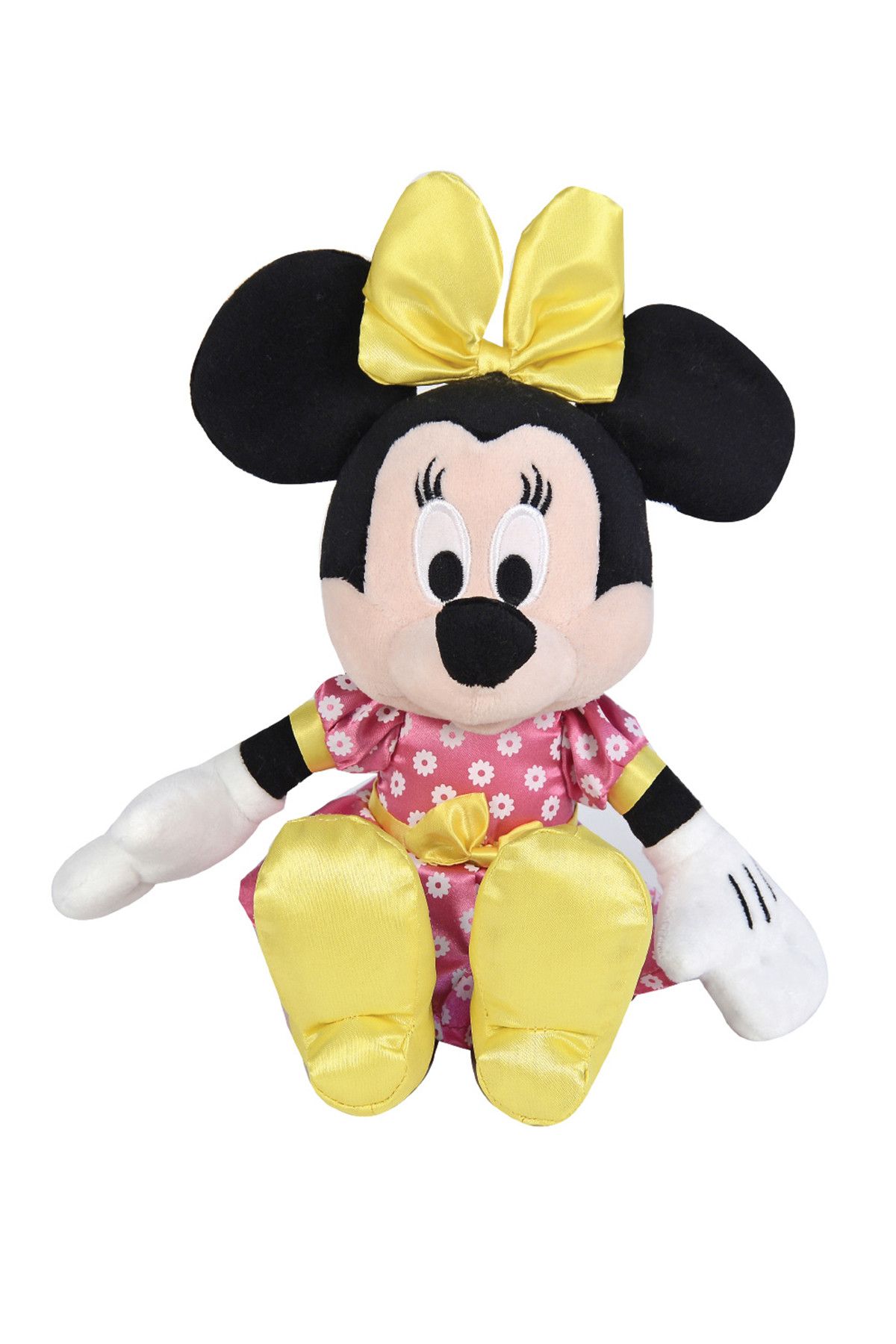 DİSNEY Minnie Mouse Butik Çuha Çiçeği Peluş Oyuncak 25 Cm /