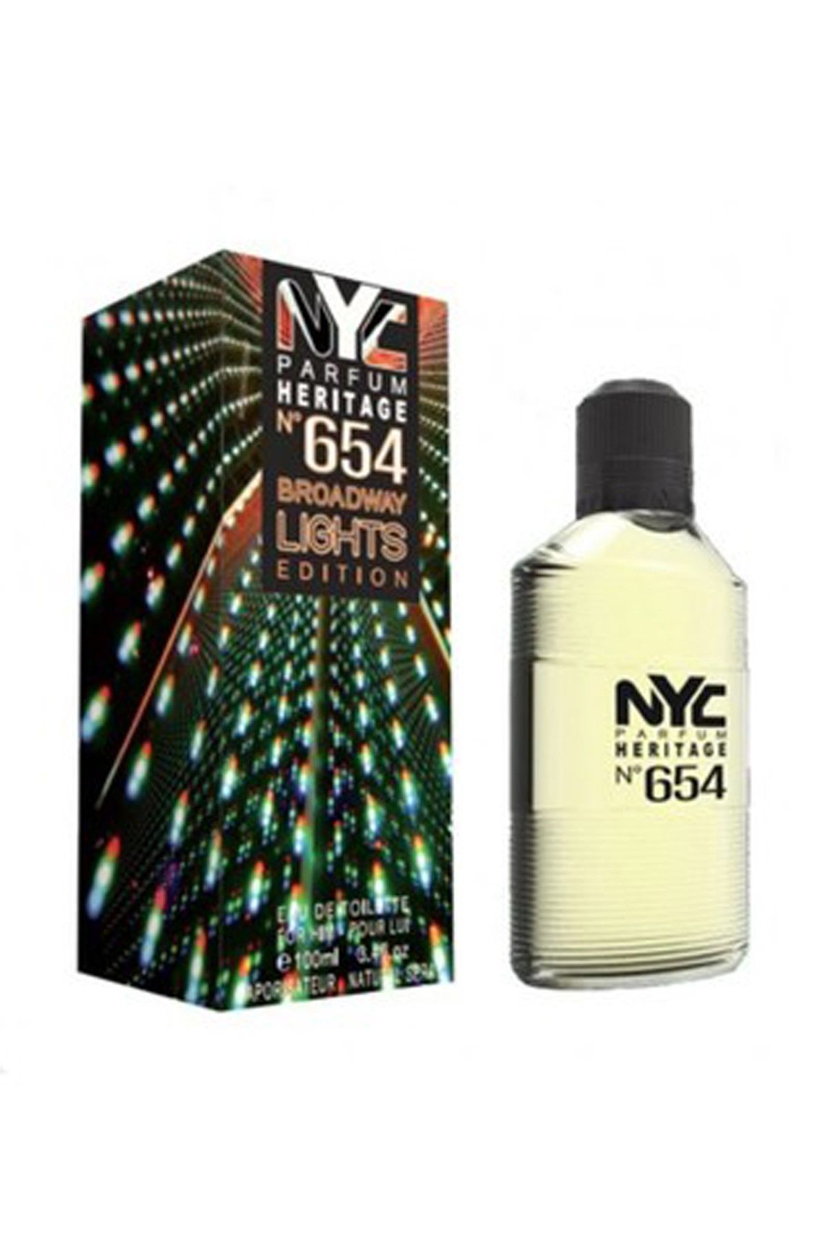 NYC Broadway Lights Edition No:654 Edt 10  ml Erkek Parfümü 875990006543