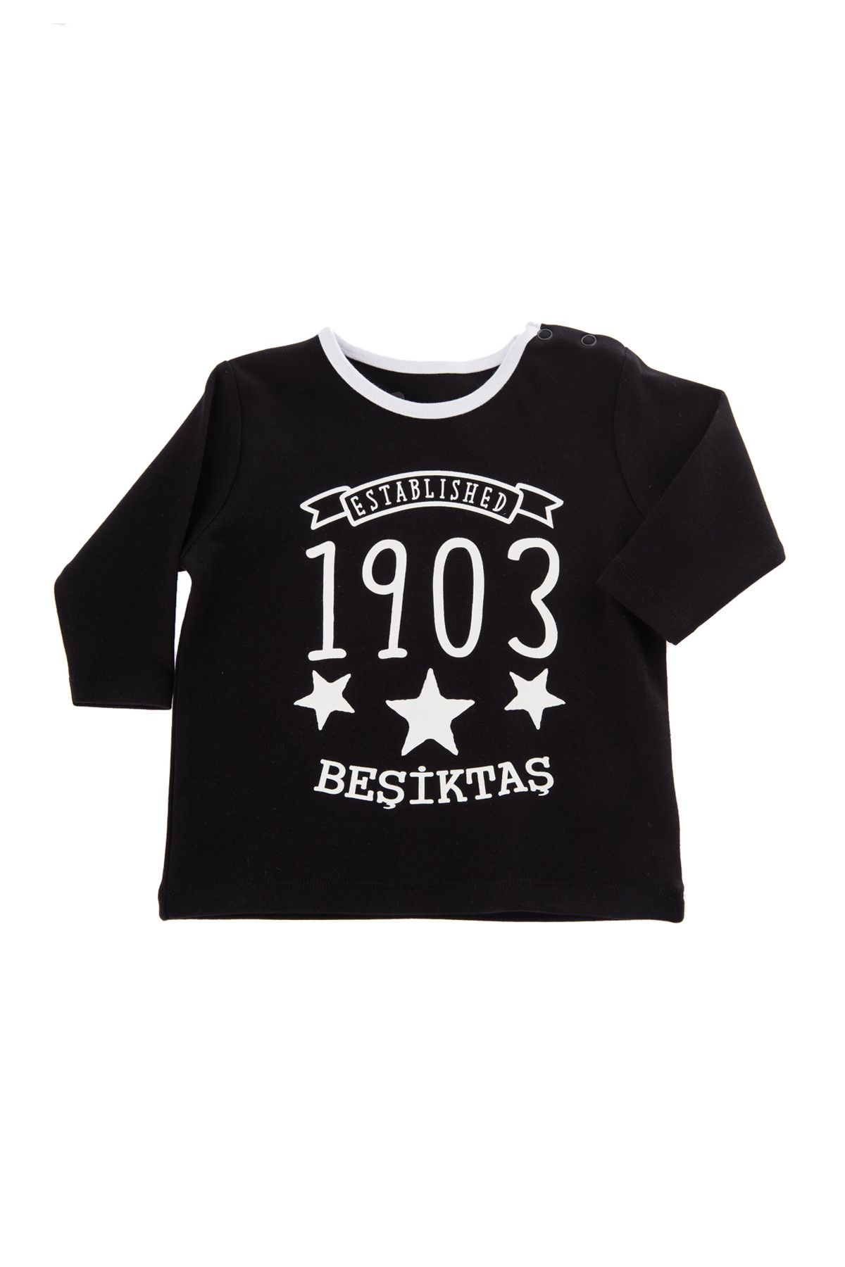 Beşiktaş Beyaz Bebek T-Shirt 8YX7M03001