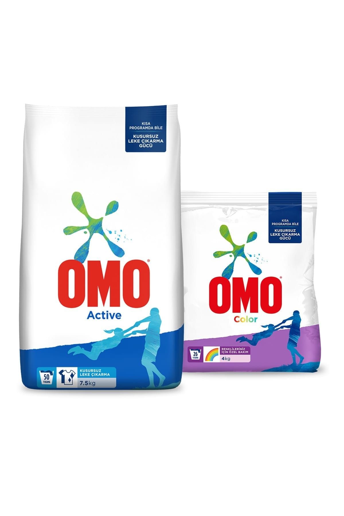 Omo Matik Active 7.5 Kg + Color 4 Kg