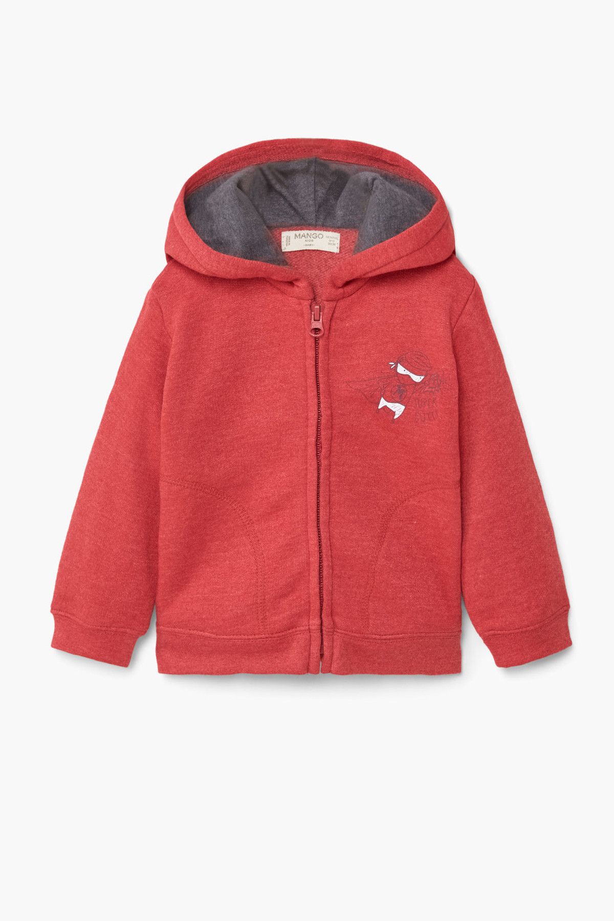 MANGO Baby Kırmızı Erkek Bebek Sweatshirt 73063007