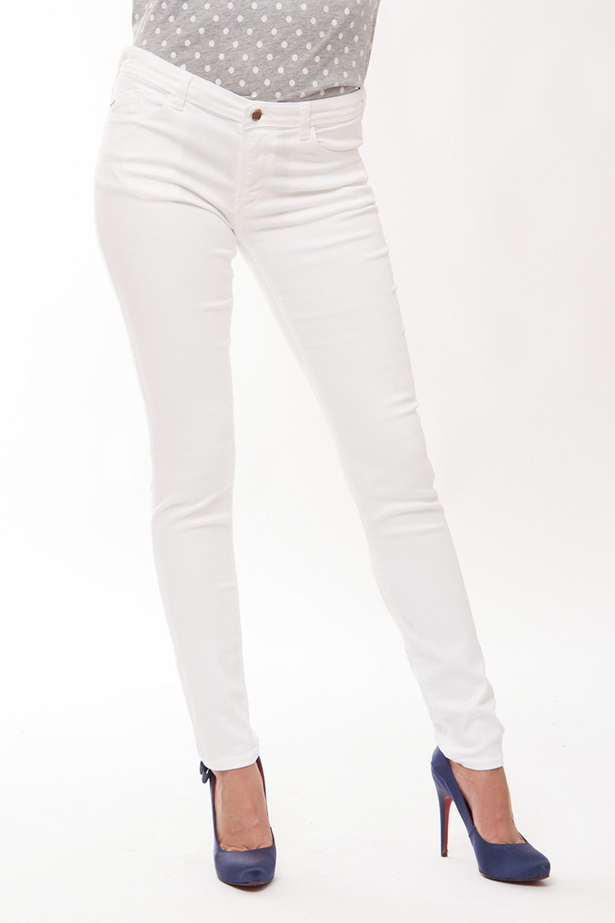 Armani Jeans Beyaz Kadın Jean Ajw01