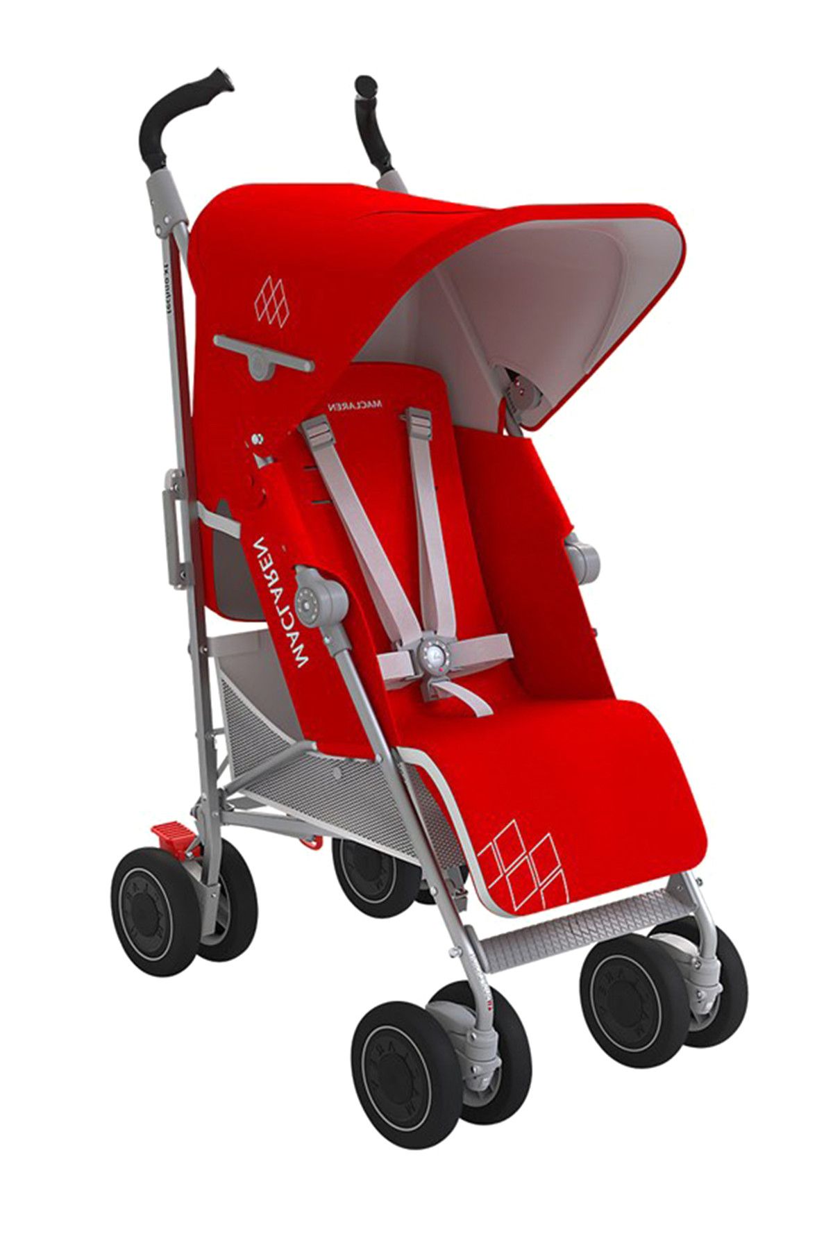 Maclaren Techno Xt Bebek Arabası Cardinal Silver Cardinal