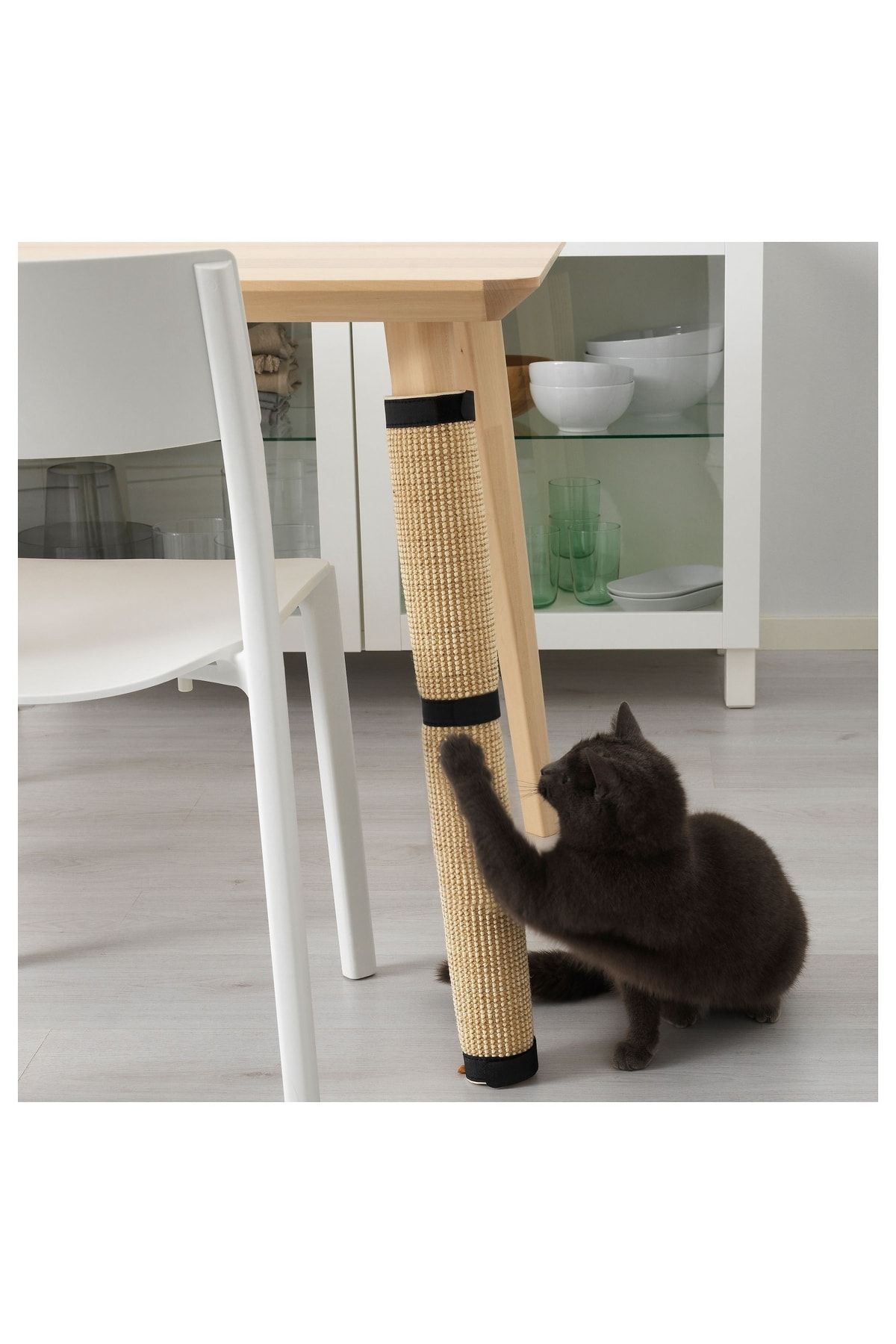IKEA Kedi Tırmalama Aparatı 25x63 cm Masa Ayağı Tırmalama