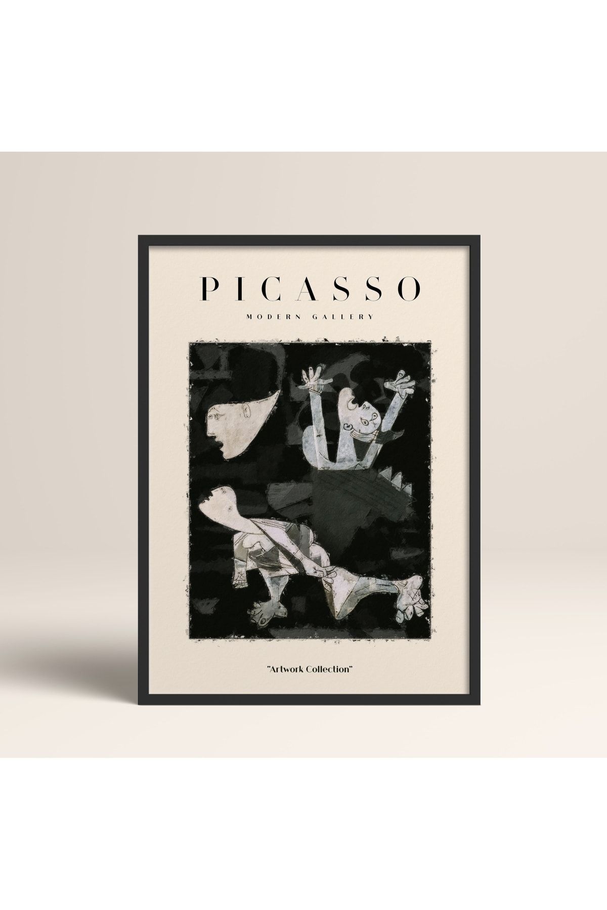 HOMEPACK Çerçeveli Picasso Modern Gallery Soyut Artwork Collection Tablo