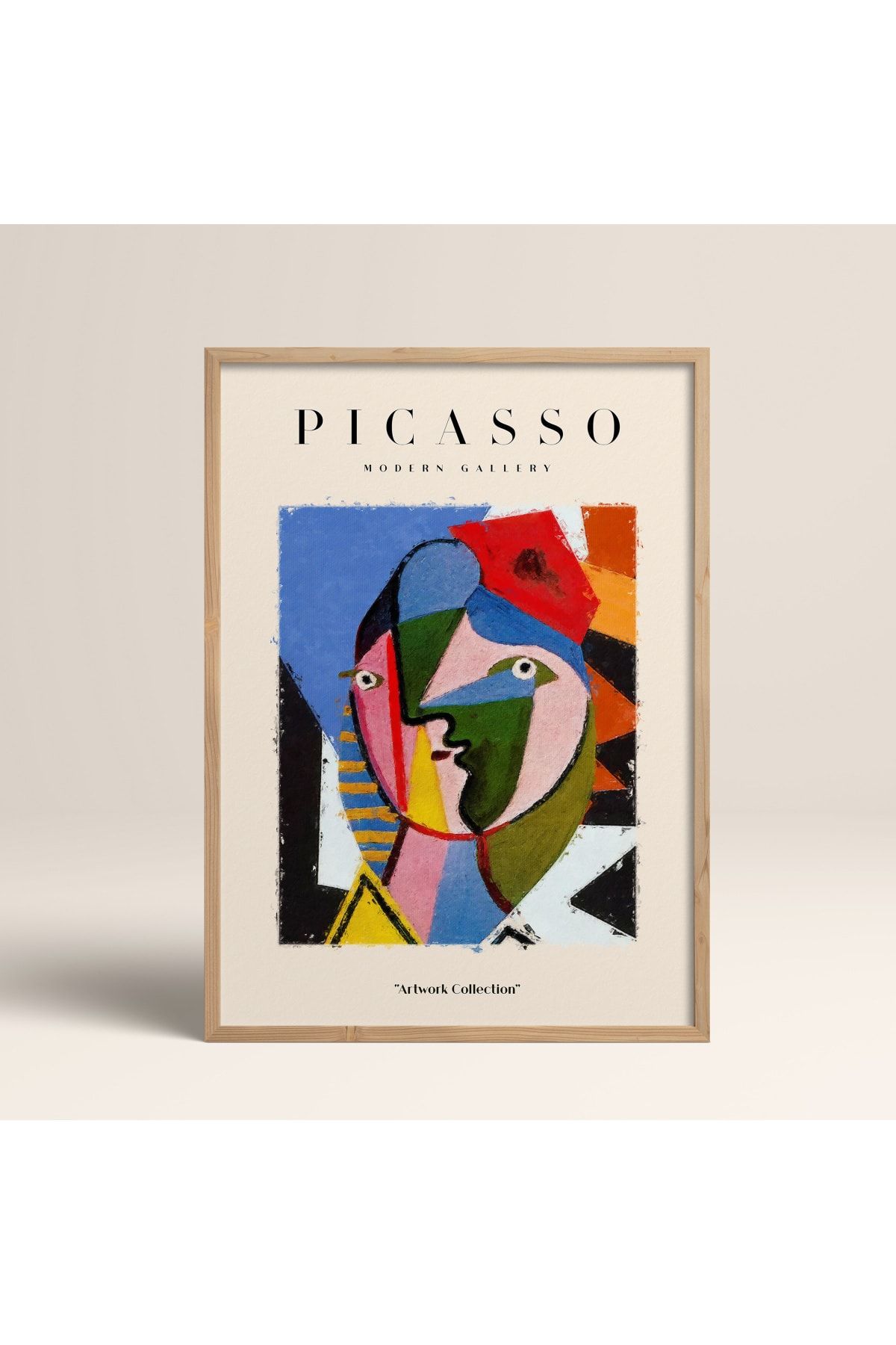 HOMEPACK Çerçeveli Picasso Modern Gallery Soyut Artwork Collection Tablo