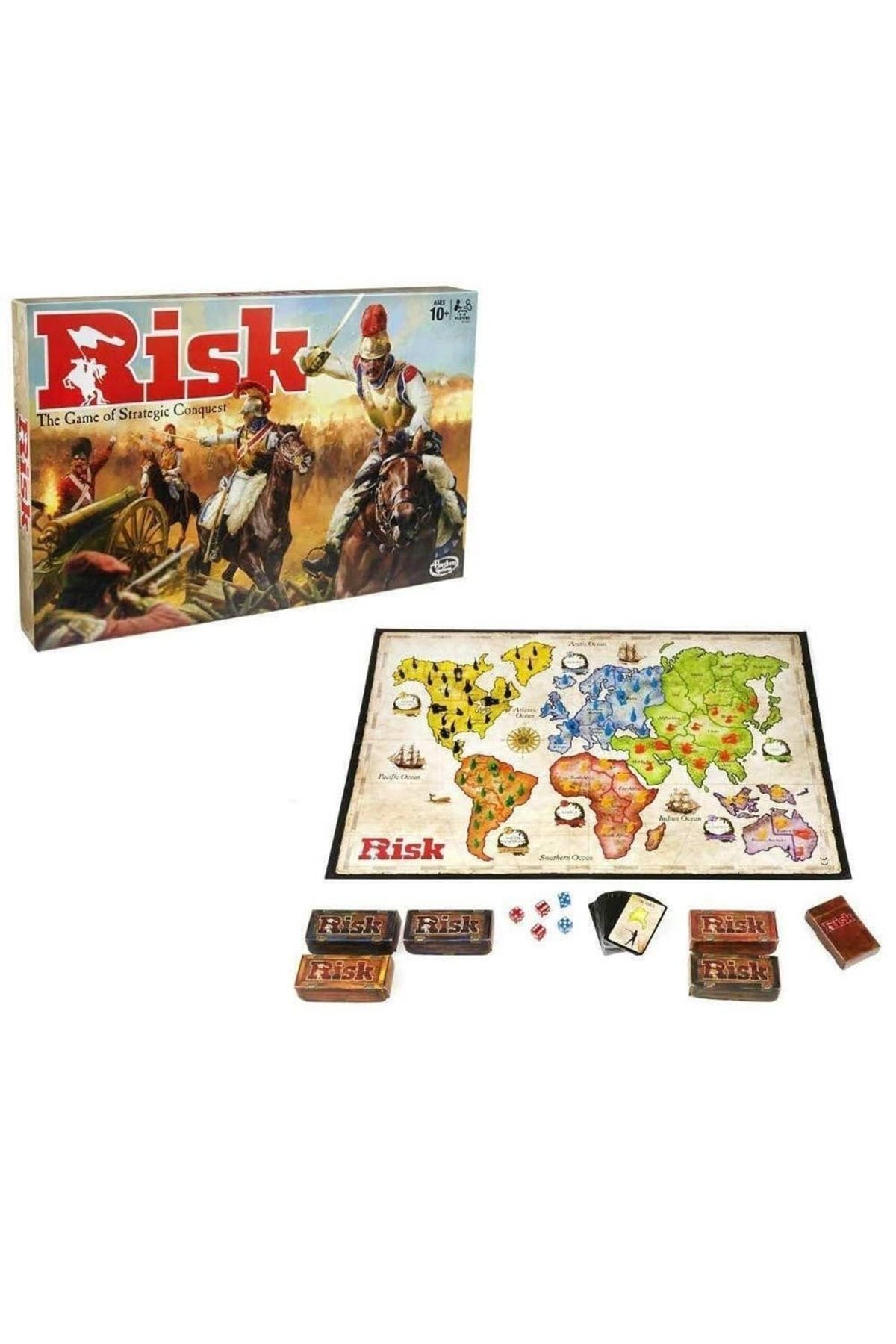 Hasbro Risk Strateji Oyunu Kutu Oyunu