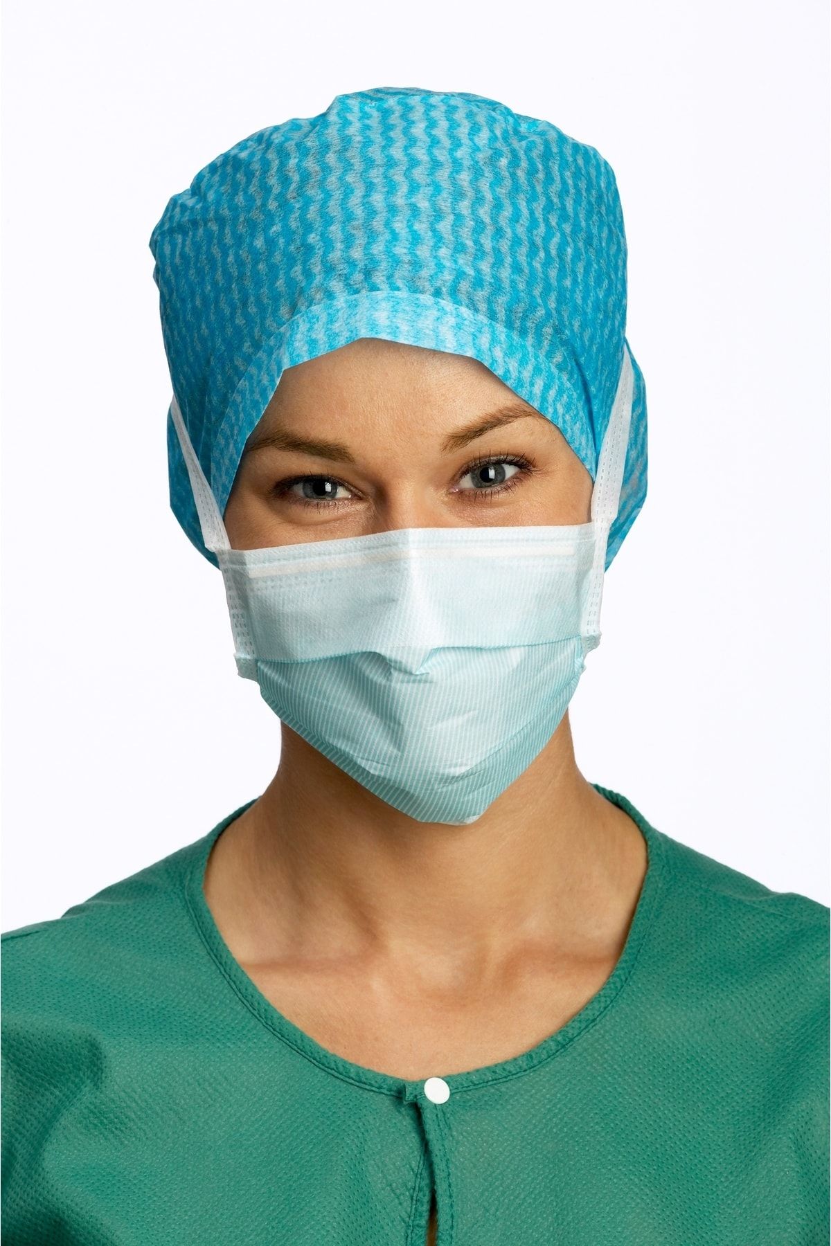 MÖLNLYCKE HEALTH CARE Mölnlycke Barrier® Bağcıklı Cerrahi Yüz Maskesi Buğu Önleyicili (GÖZLÜK KULLANANLAR İÇİN)