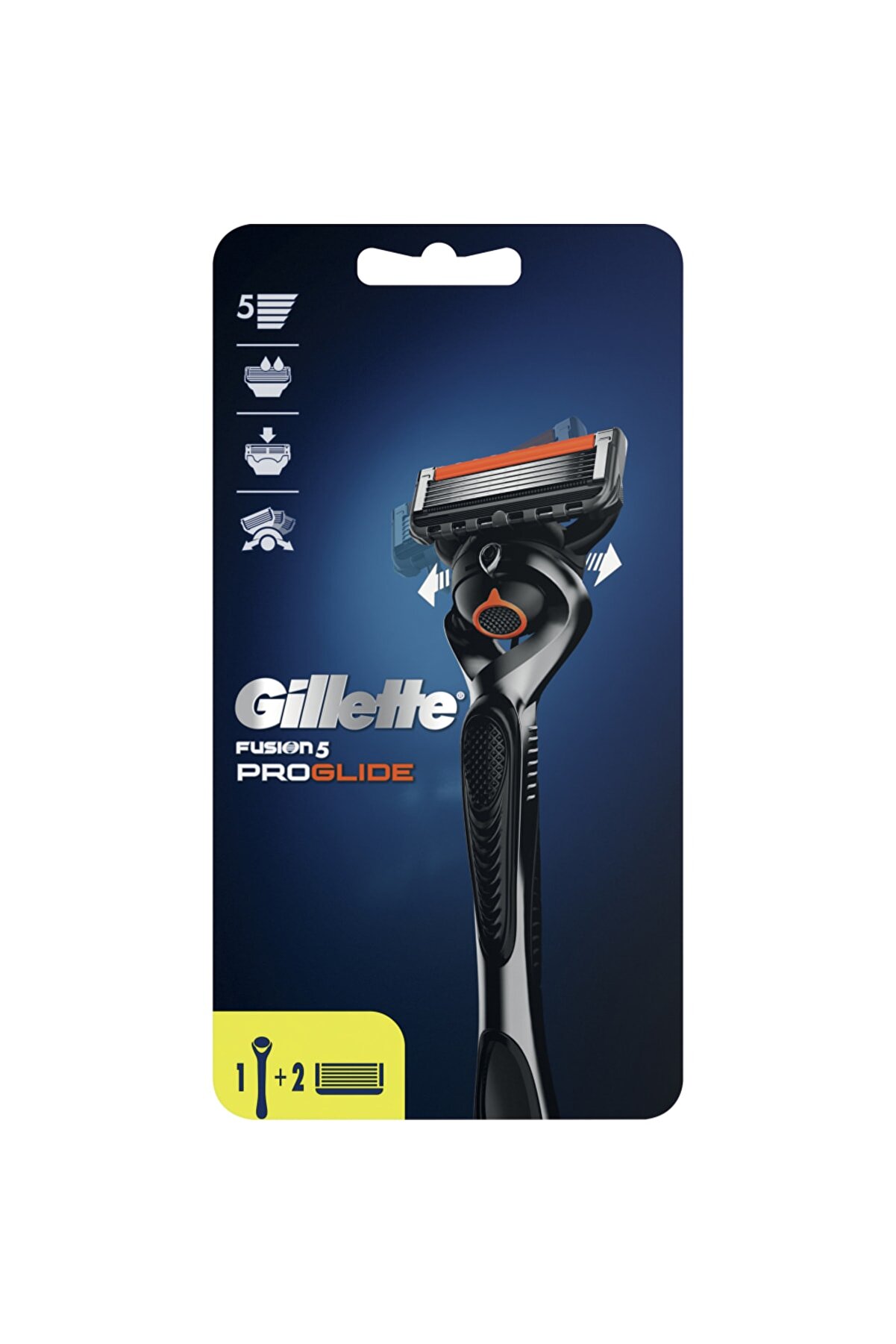 Gillette Fusion5 Proglide Tıraş Makinesi + 2 Yedek Başlık