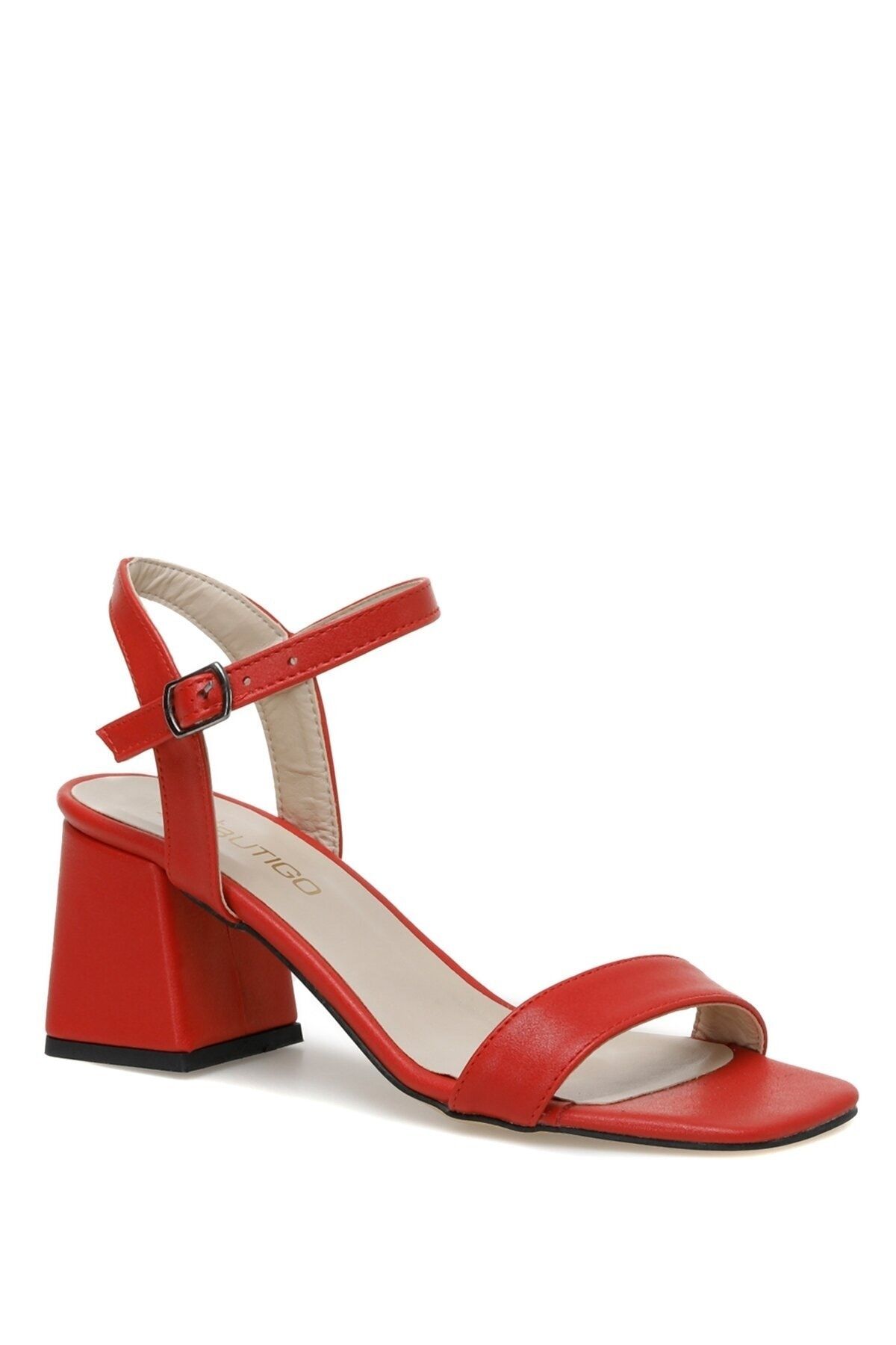 Butigo Krısy 3fx Kırmızı Kadın Topuklu Sandalet