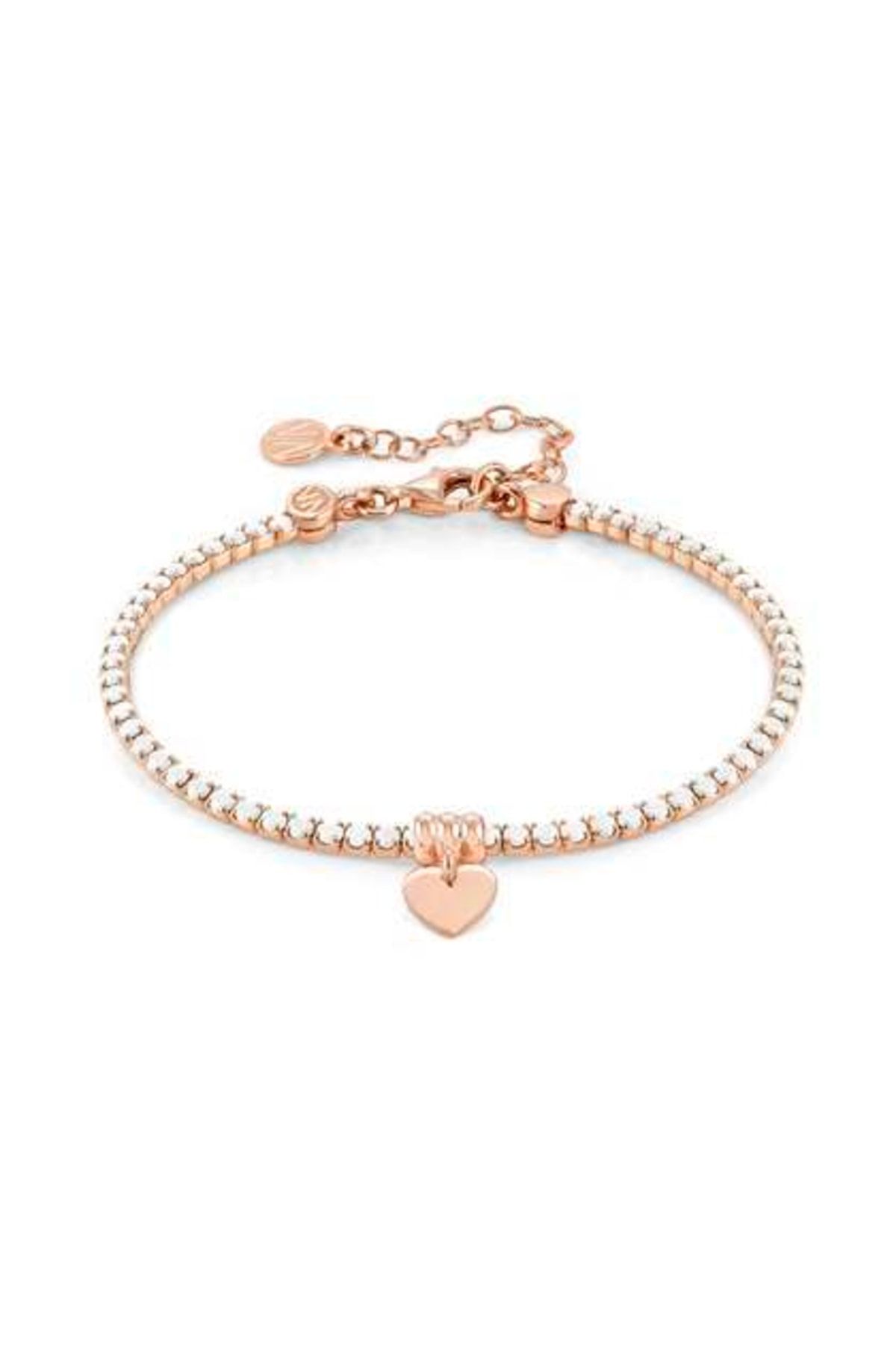 NOMİNATİON Chıc & Charm Bracelet Ed, Colors In 925 Silver And Cz Rosegold