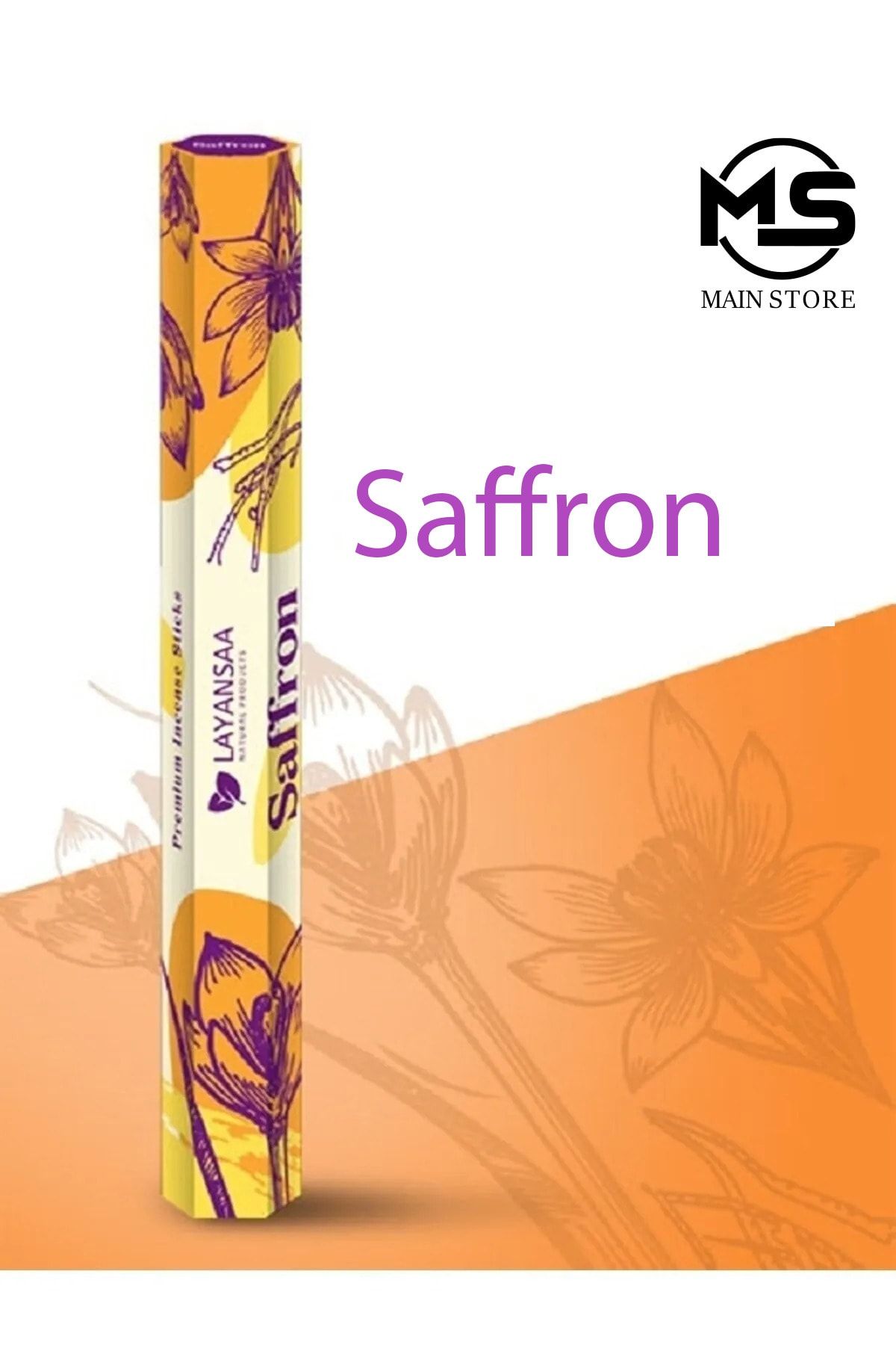 Main Collectibles Saffron Safran Kokulu Çubuk Tütsü
