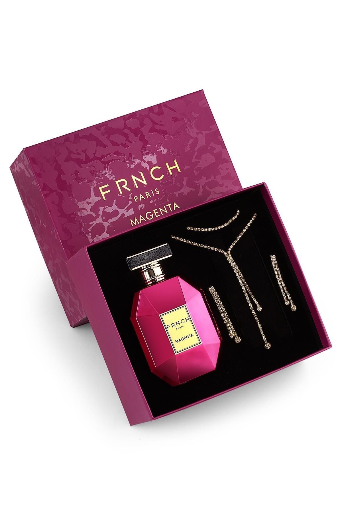 FRNCH Magenta Kadın Edp Parfüm 75 ml Zirkon Set Frp10003 103 k