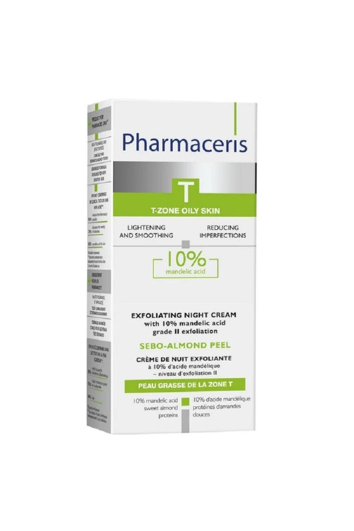 Pharmaceris Pharmacerıs T Sebo Almond Peel Night Cream %10 50 ml