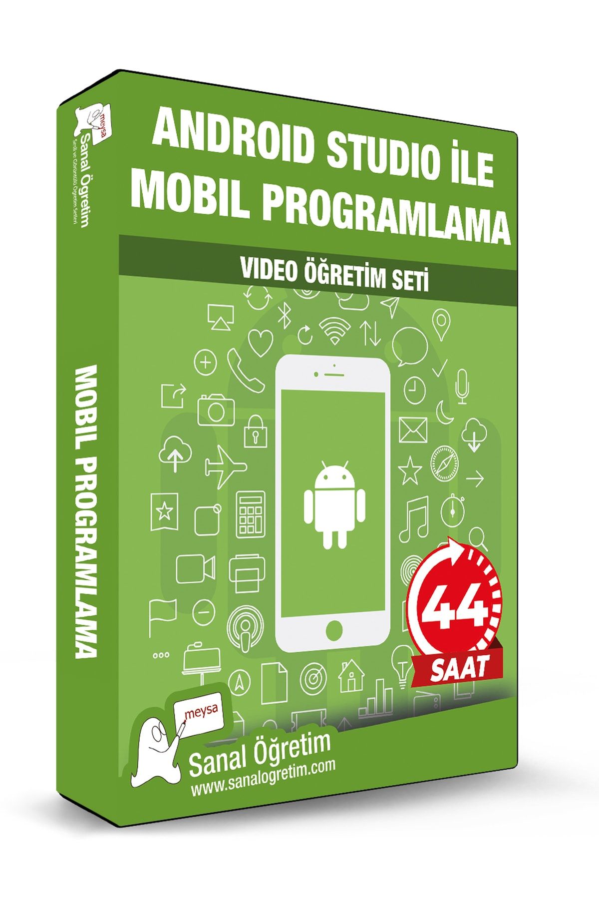 Sanal Öğretim Android Studio Ile Mobil Programlama Video Ders Eğitim Seti