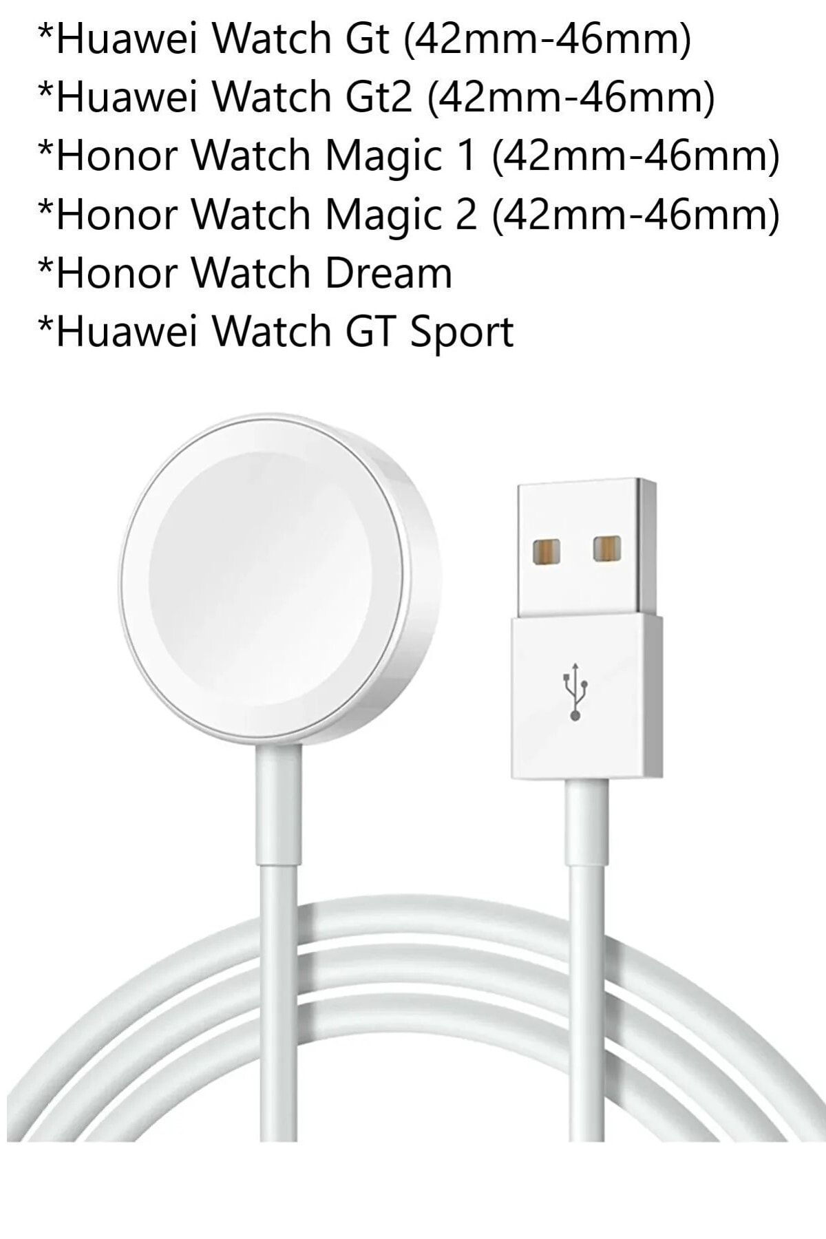 CONOCER Huawei Watch Gt-gt2 (42-46MM)/honor Watch Magic 1-2 (42-46MM)/honor Watch Dream Şarj Aleti [beyaz]