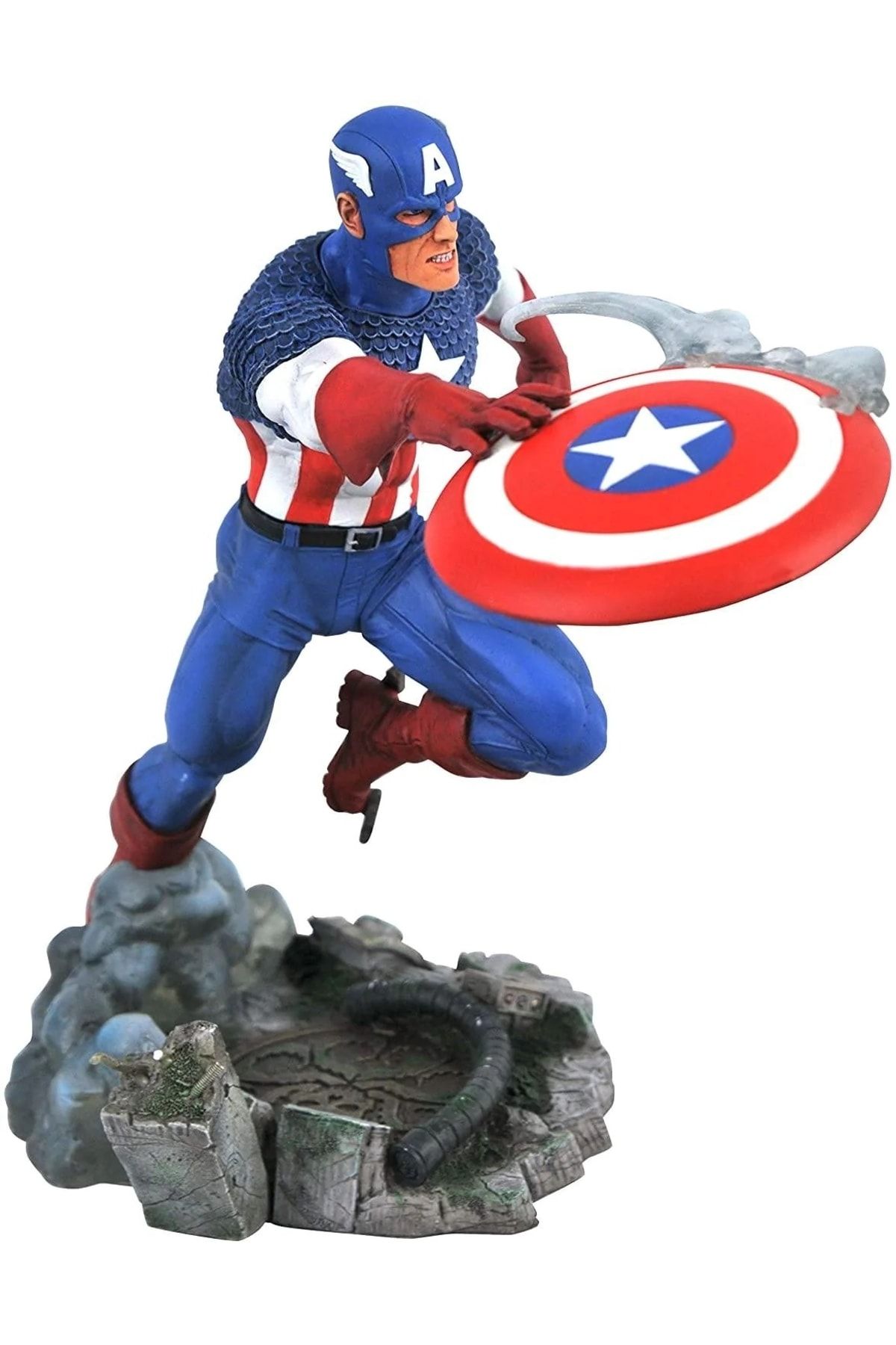 MARVEL Gallery Vs. Captain America Figure Diorama Heykel