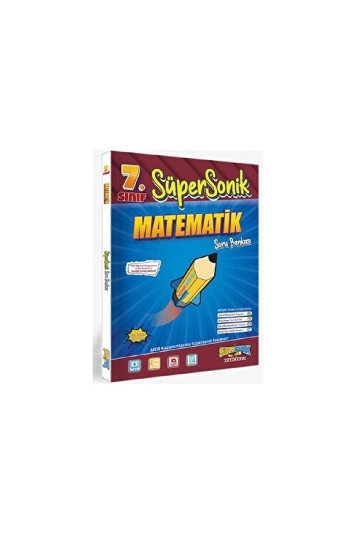 Tonguç Yayınları Süpersonik 7. Sınıf Matematik Soru Bankası