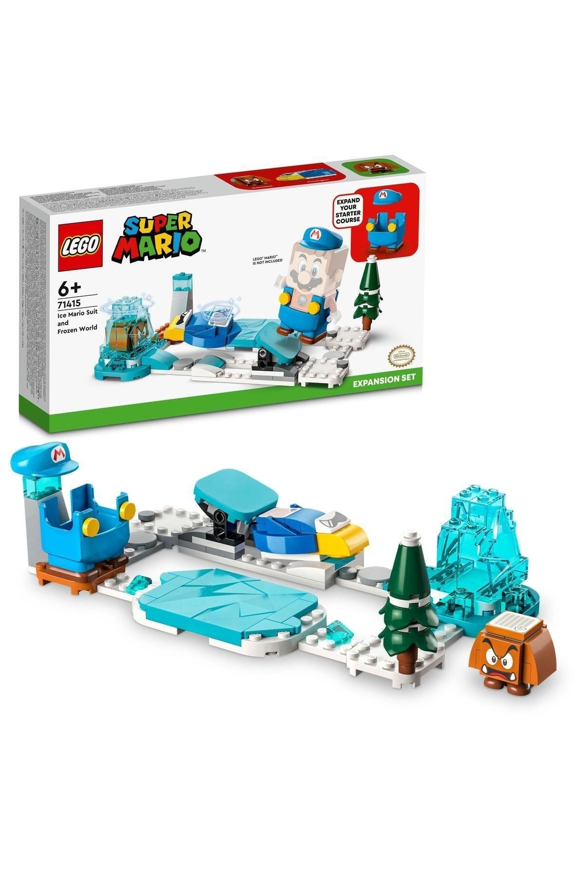 LEGO ® Super Mario™ Ice Mario Kostümü ve Donmuş Dünya Ek Macera Seti 71415 - Yapım Seti (105 Parça)