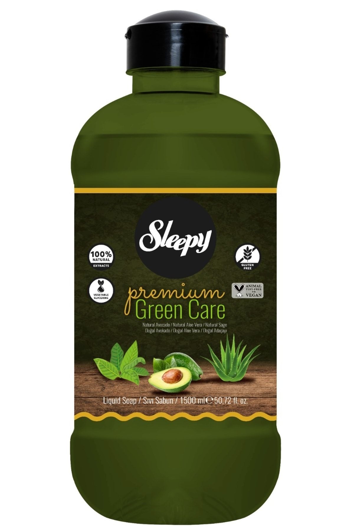 Sleepy Premium Green Care Sıvı Sabun 1500 ml