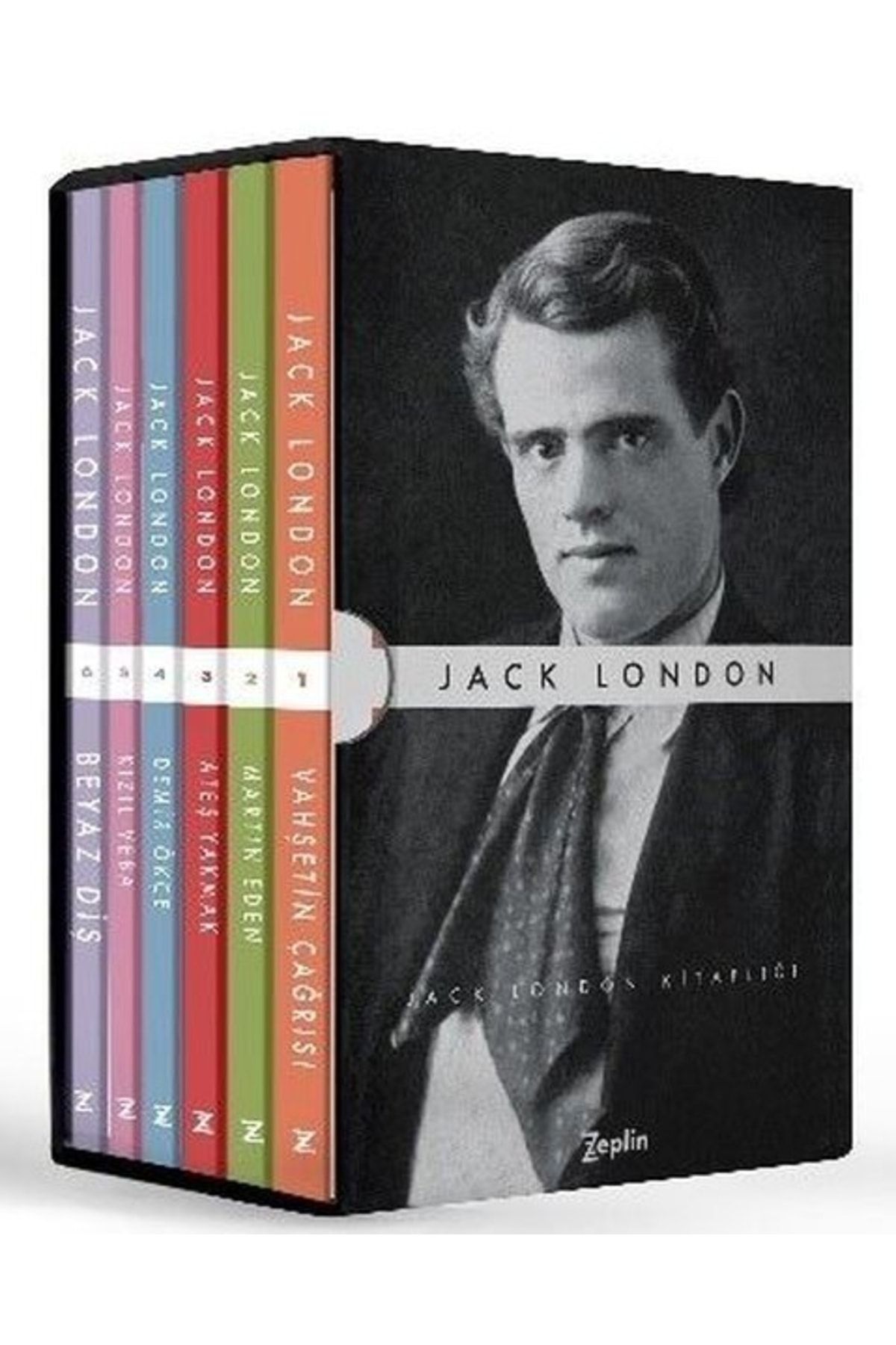 Zeplin Kitap Jack London Seti-6 Kitap Takım Kutulu