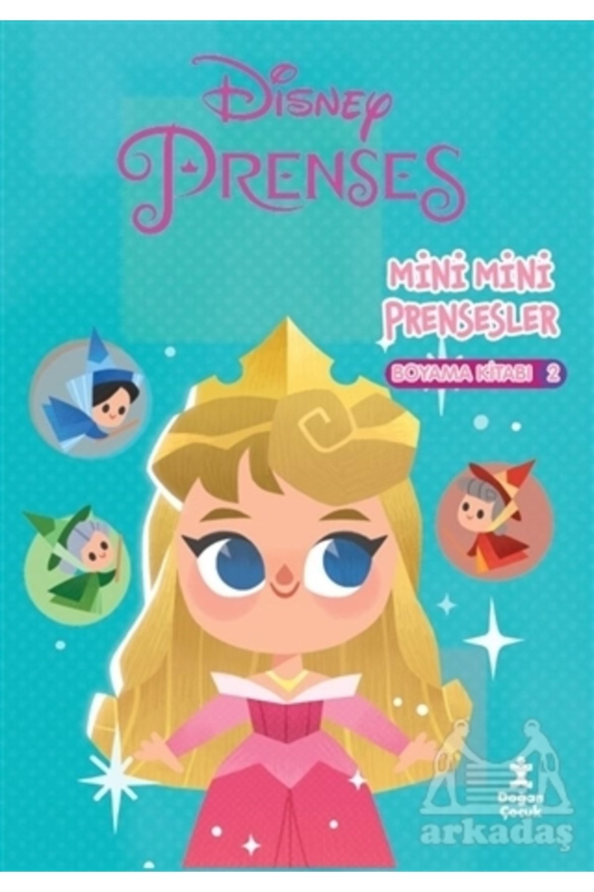 Doğan Egmont Yayıncılık Disney Prenses Mini Mini Prensesler Boyama Kitabı 2