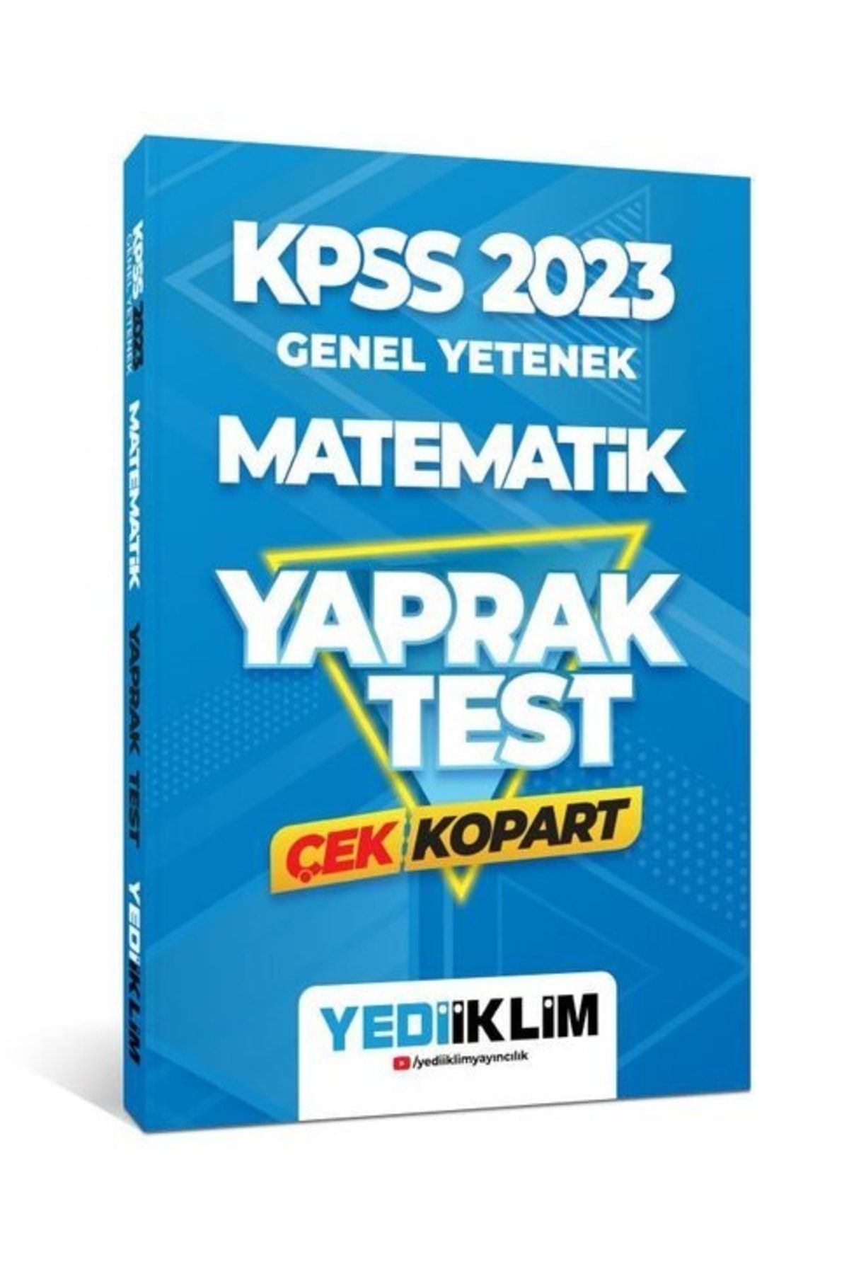 Yediiklim Yayınları 2023 Kpss Genel Yetenek Matematik Çek Kopart Yaprak Test