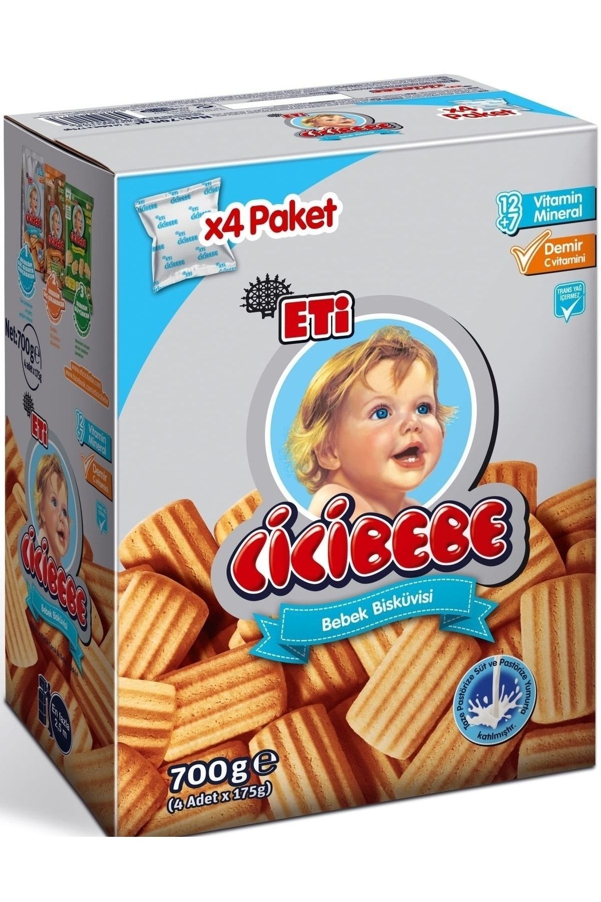 Eti Eti Cicibebe Bebek Bisküvi 700 Gr