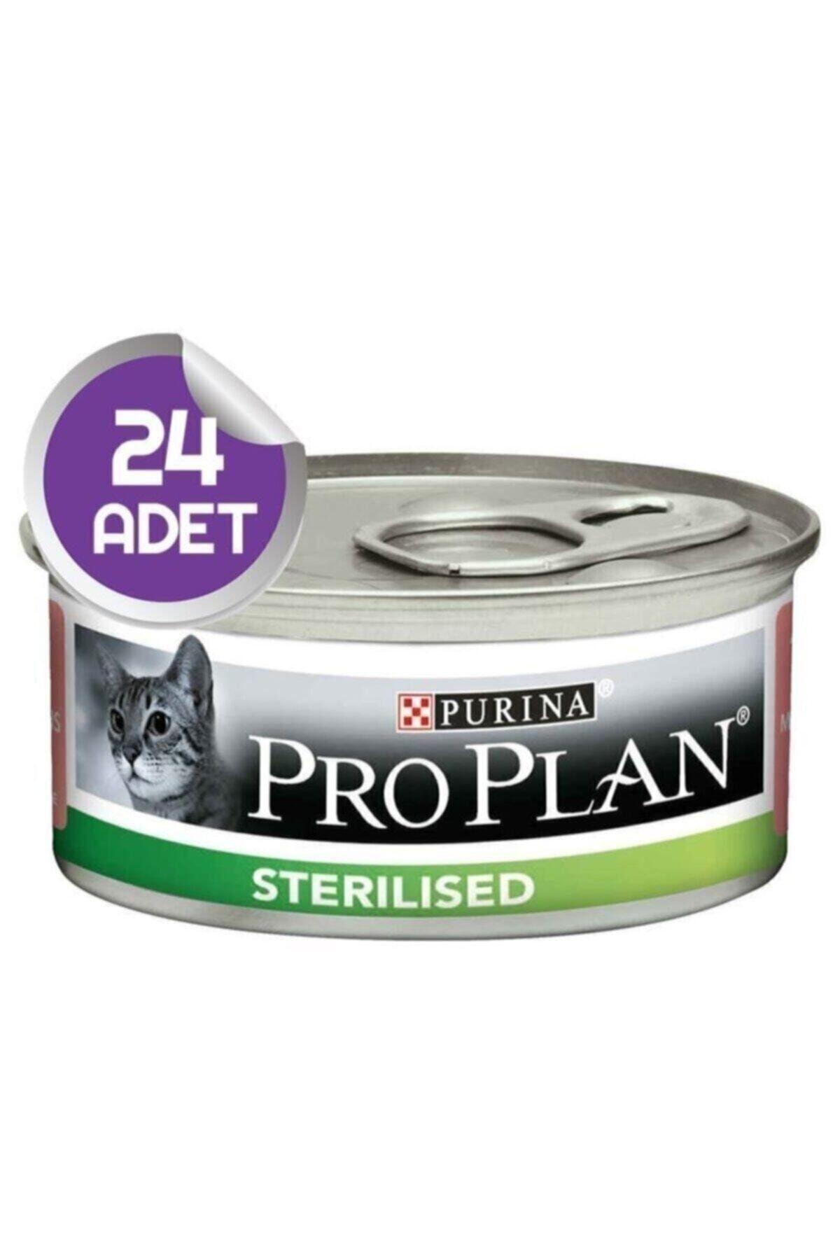 Pro Plan Proplan Sterilised Somonlu Kısırlaştırılmış Kedi Konservesi 85 Gr X 24