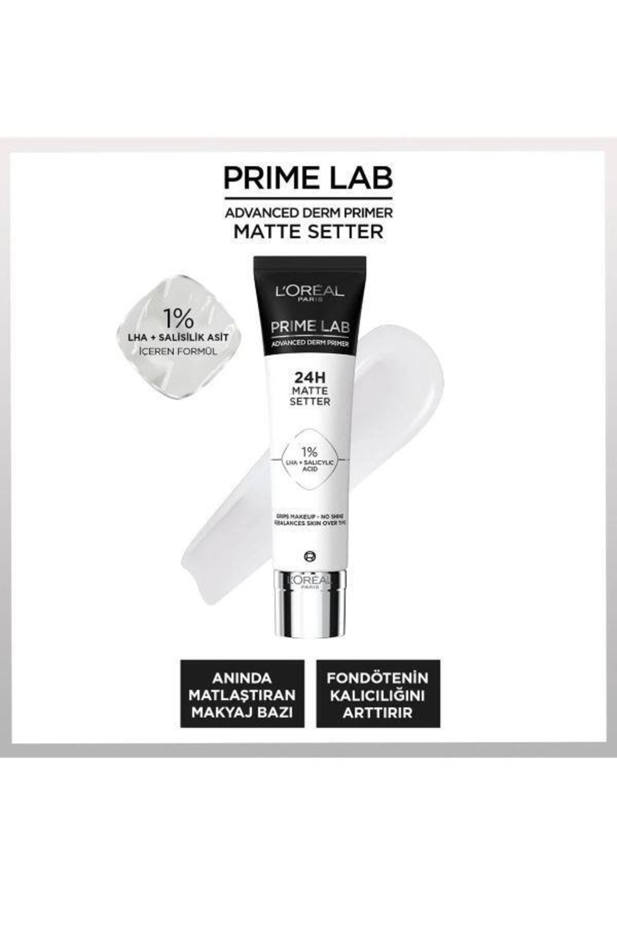 L'Oreal Paris Prime Lab Matte Setter Matlaştırıcı Makyaj Bazı